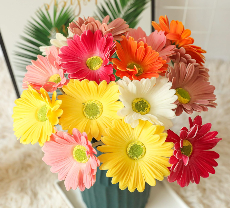 00417, Bunch of Artificial Daisies - 16" (41cm)