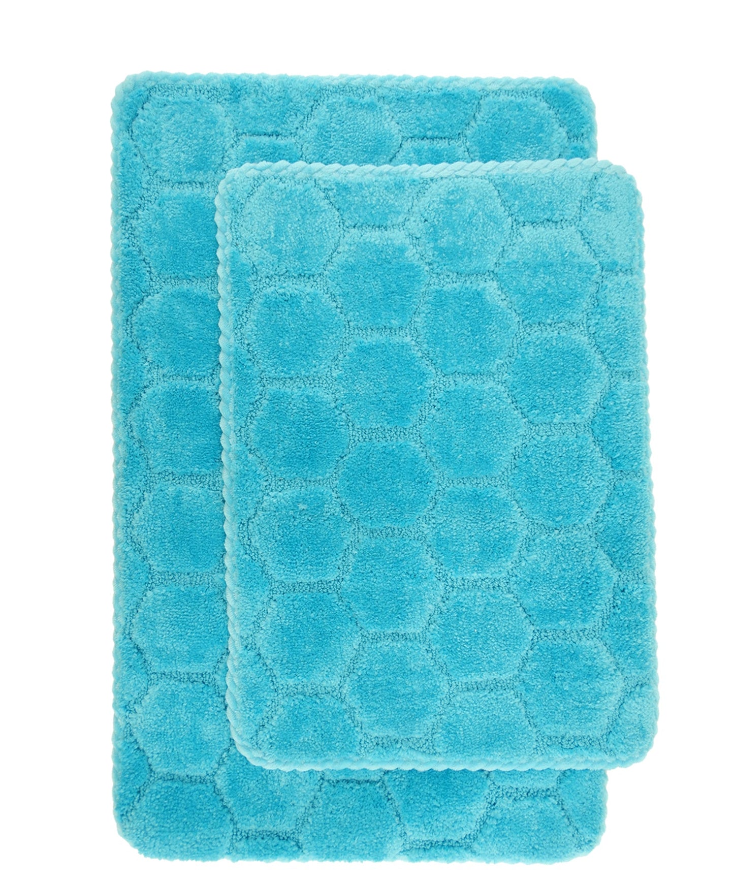 Lux Home,Volterra- 2pc Bath Rug Set (17*24/20*32 )