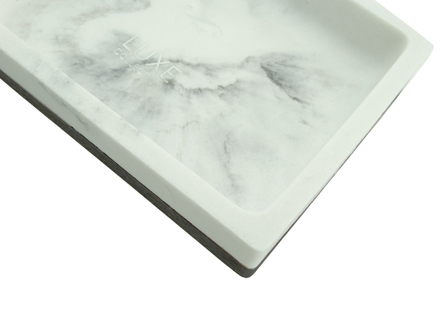 014235, Luxe Collection, Sereno- Soap Dish- White