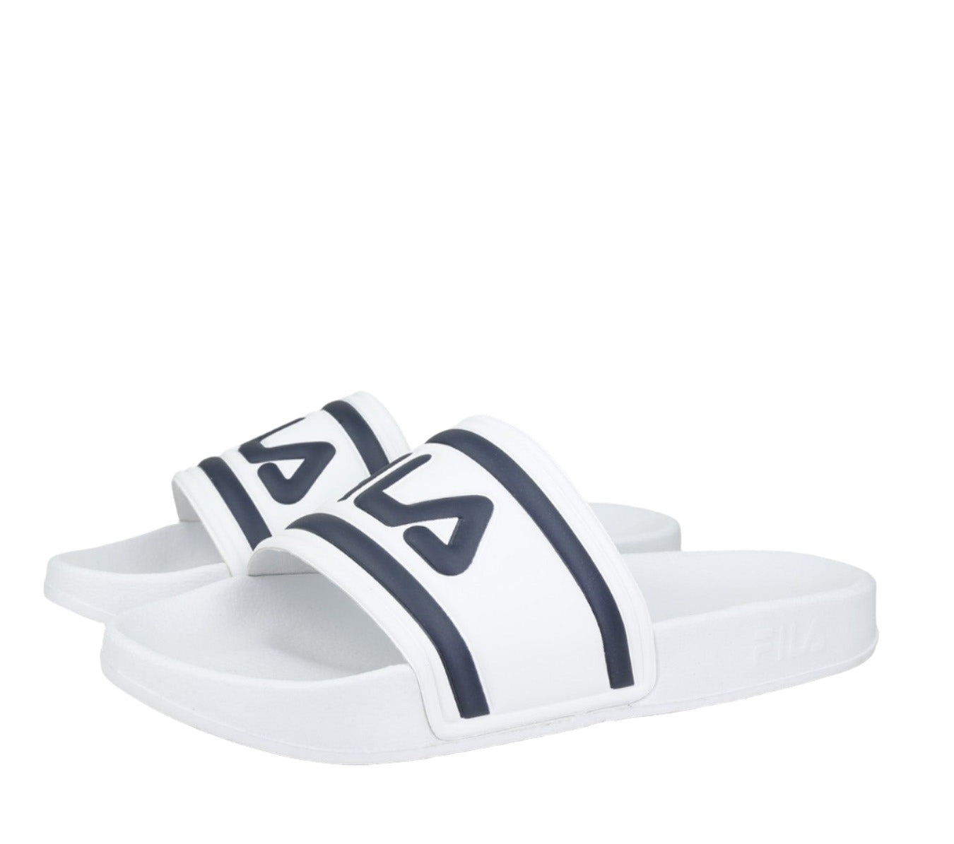 10109301FG, Fila, Morro Bay Men Slippers - White