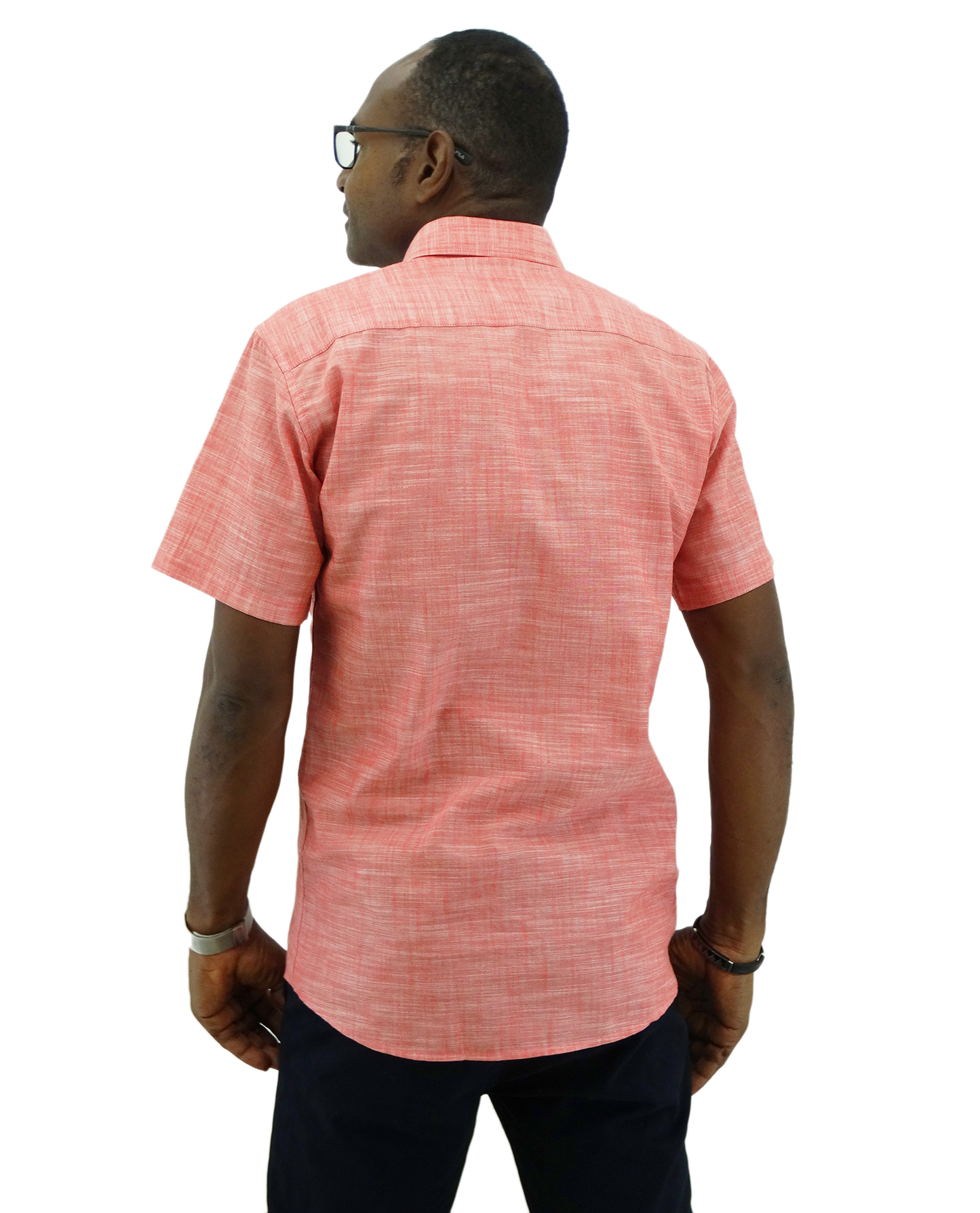 13S1944RED, Oleg Cassini Men's S/Sleeve Shirts