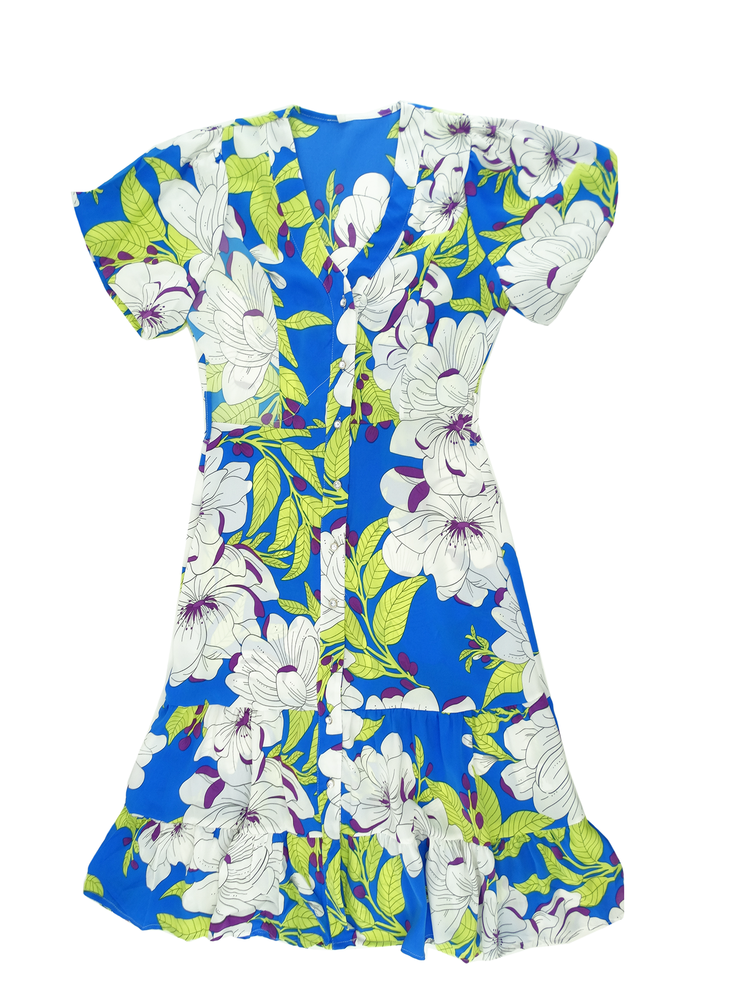 181338,Da-Moda Women's S/Slv Dress W/Belt S-L