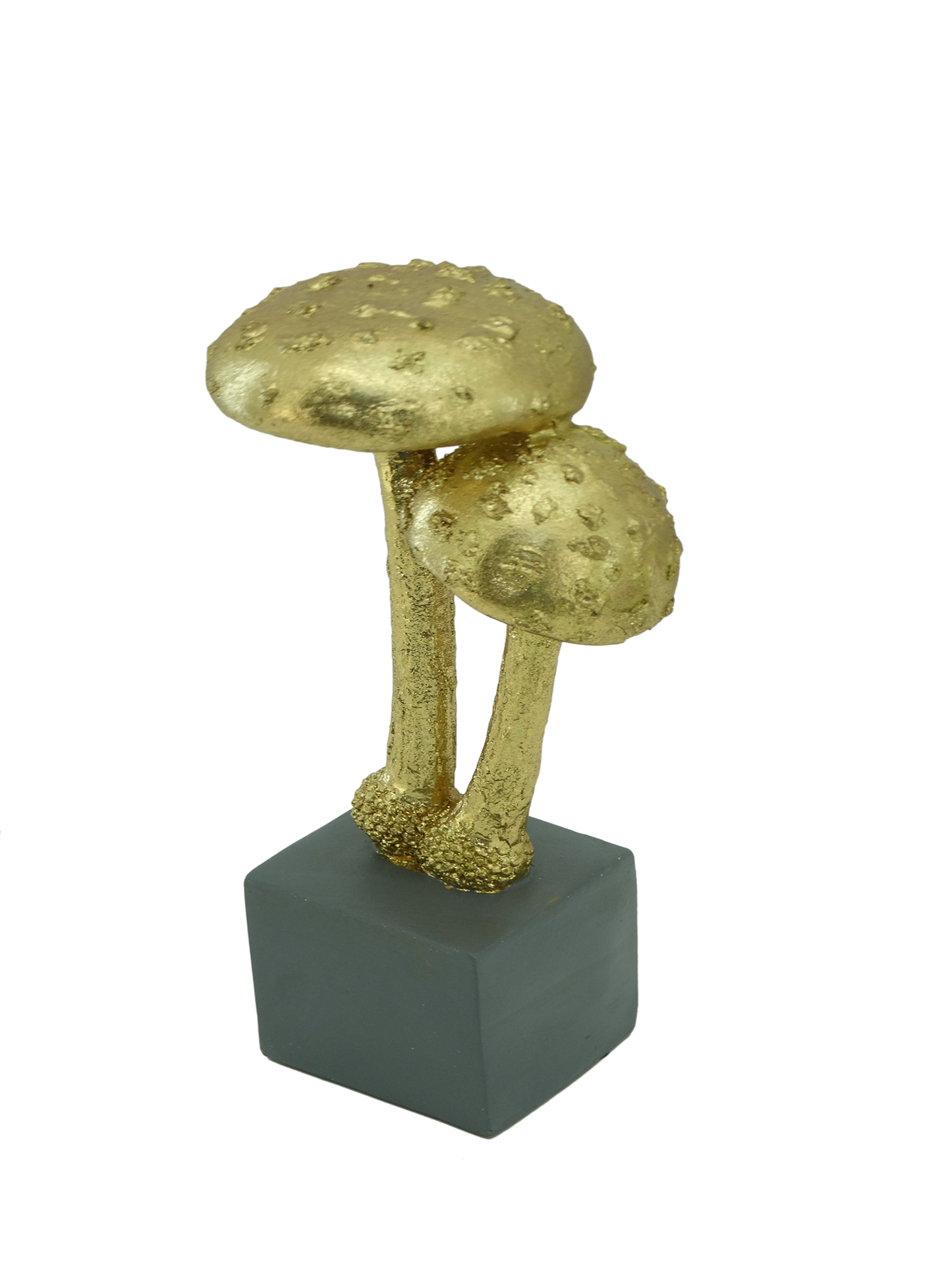 22321, 8" Resin Mushroom Sculpture
