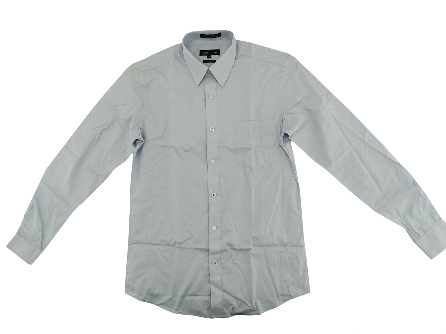 265-1250, Bellinne Dress L/S Plain Shirt Fitted