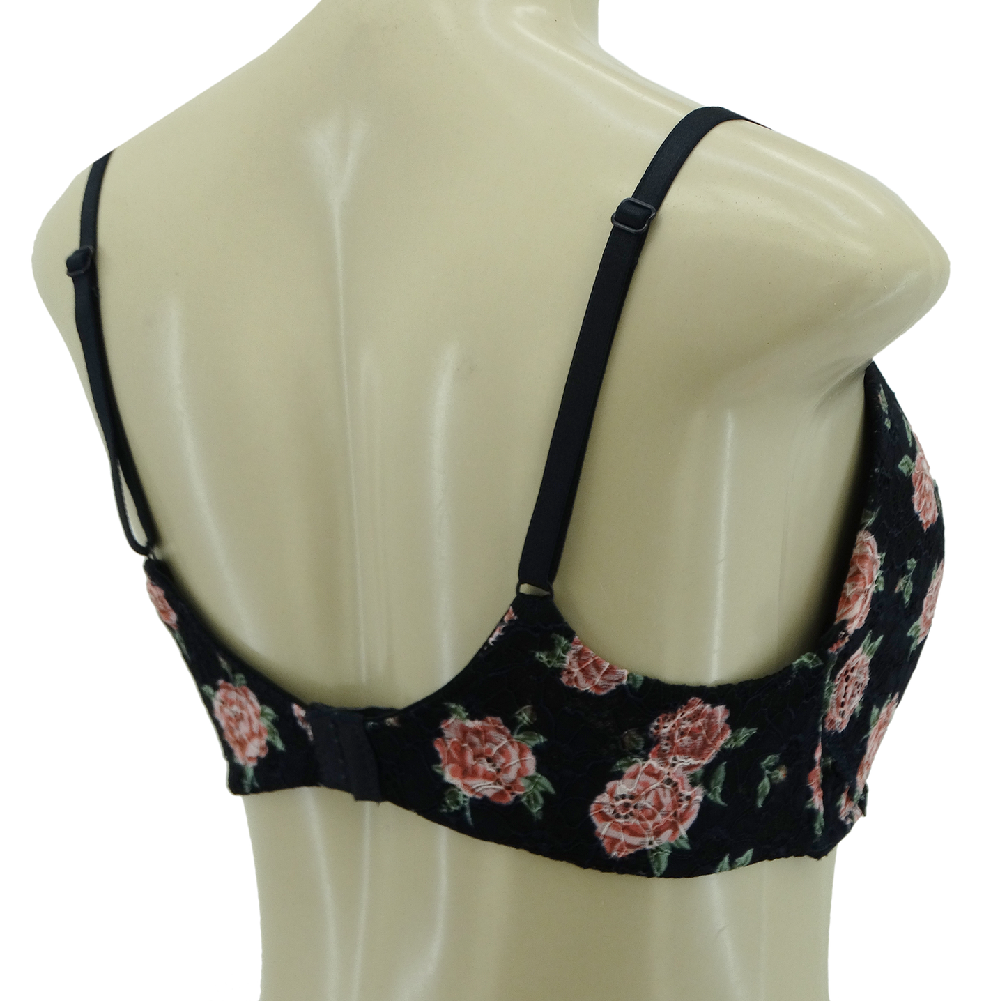 2PKBRA2814, Ladies' Kathy Ireland Tag Free 2Pk Push-Up Bras (Navy)