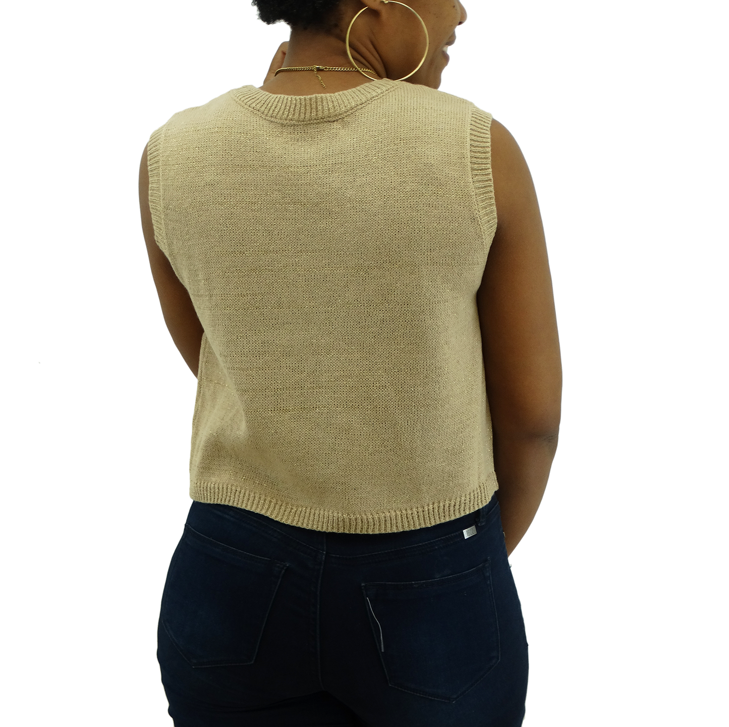 412290016GOCR, Praga - Ladies Dressy Cropped Tee (S-L)