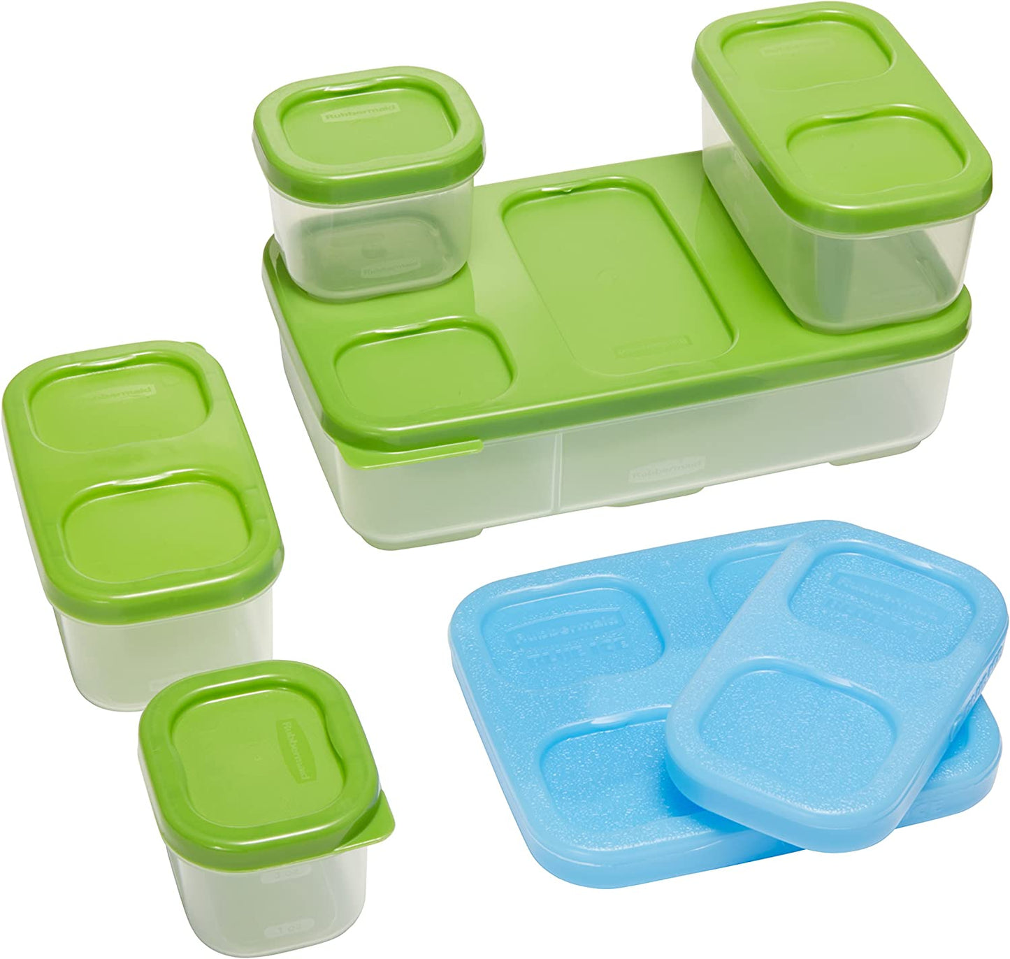 5001806233, Rubbermaid, 12pc Lunch Blox Entree Kit
