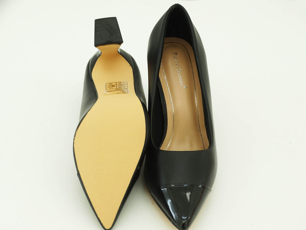 87785301, Pierre Dumas, Dona-2 Women's Shoes Black Patent
