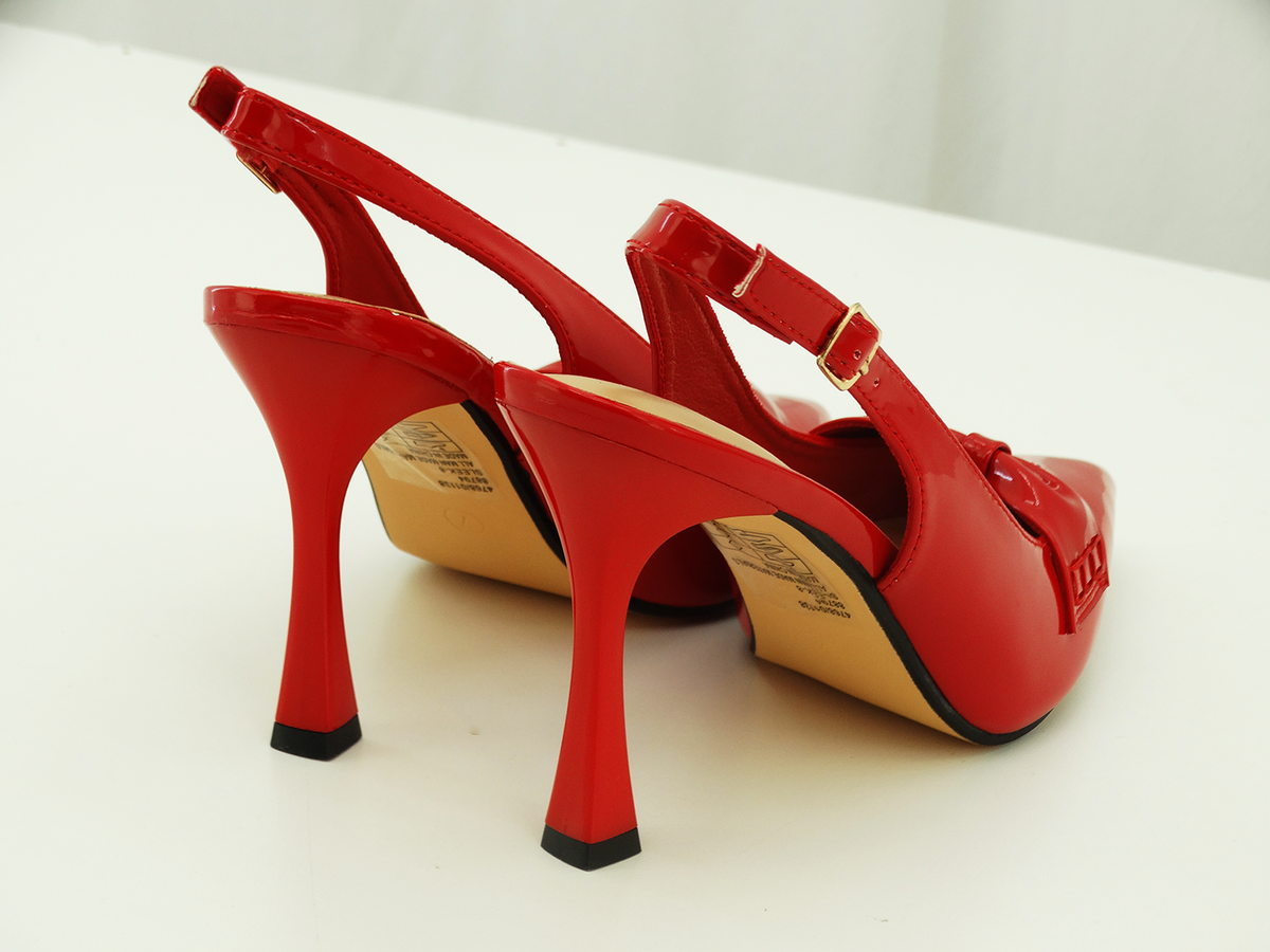 88794333, Pierre Dumas, Sleek-8 Women's Shoes Red Patent