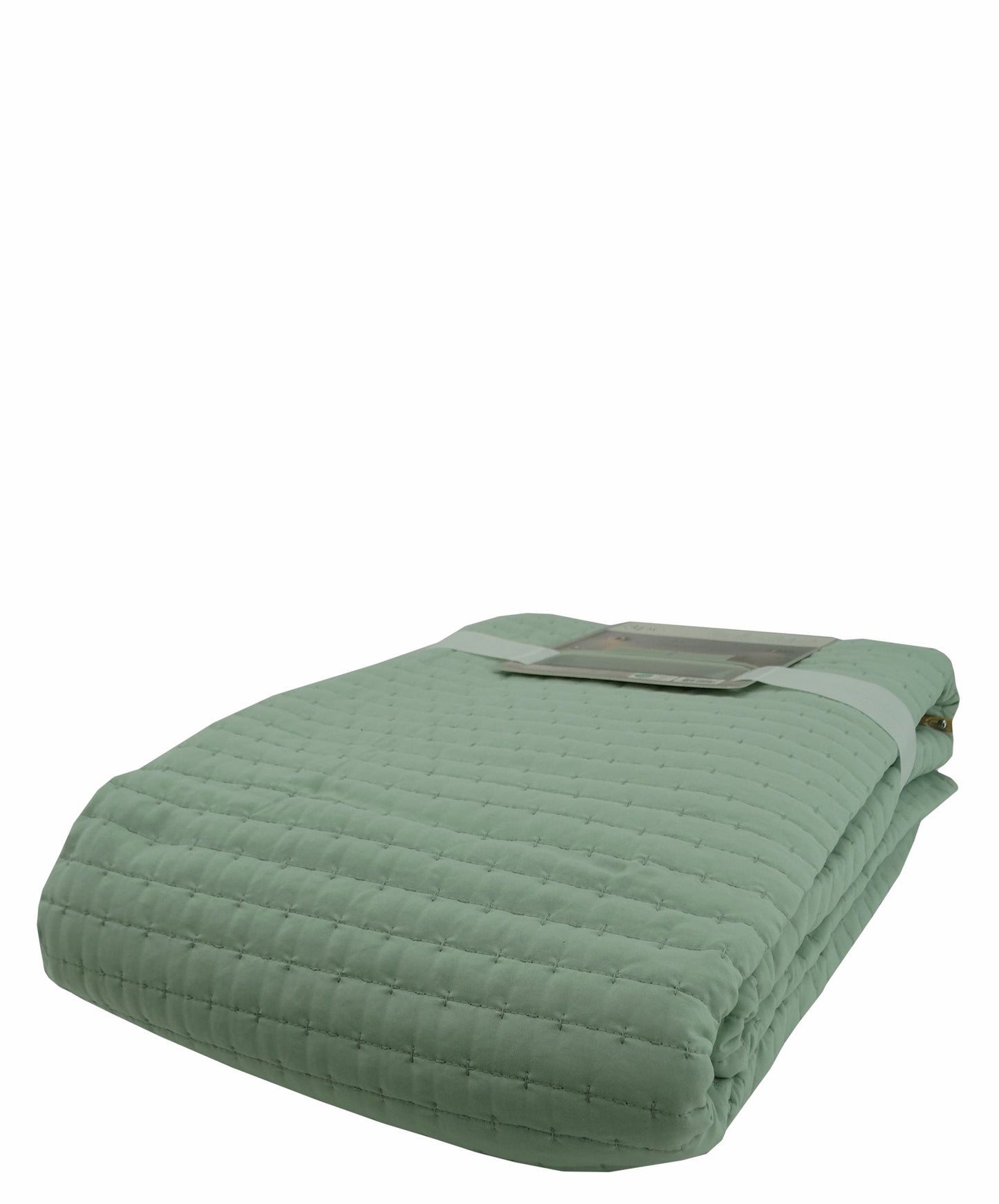 BCSFQ47104, Clear View, Linder - 3pc Full/Queen Quilt Set- Sage