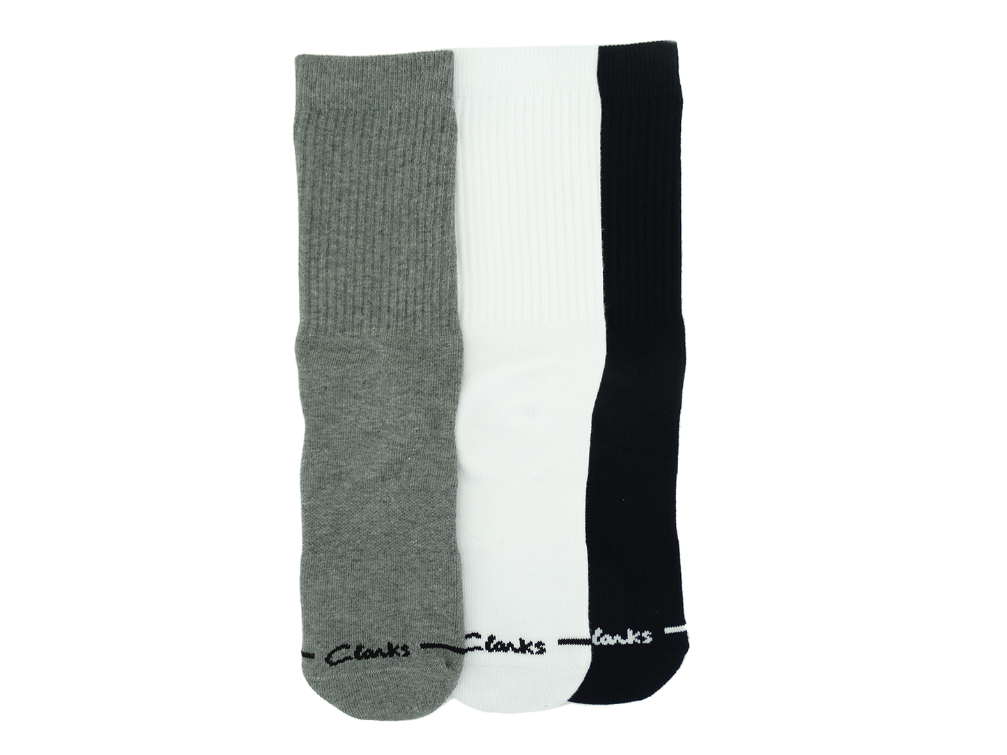 CJM29, Clarks Men 3PK Crew Socks