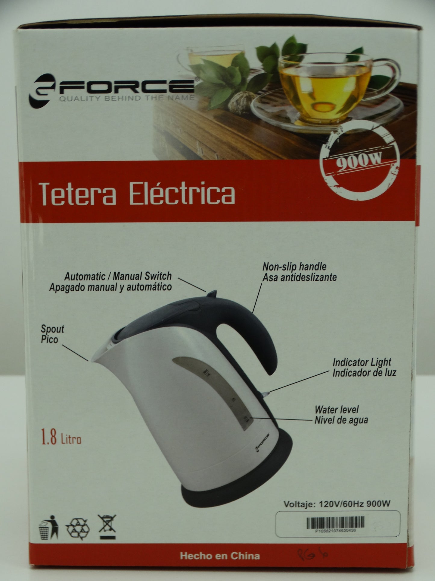 GFP1056452, G-Force Electric Kettle