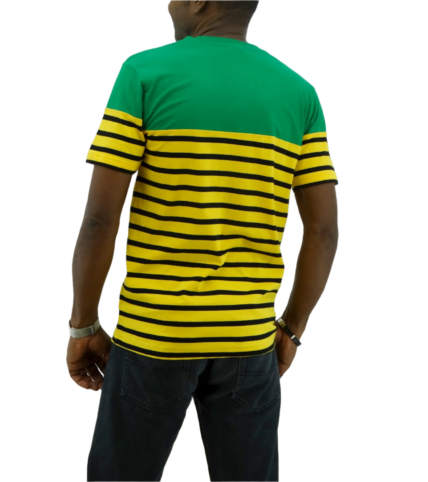 247-20650, Jamaican Colored T-shirt Yellow