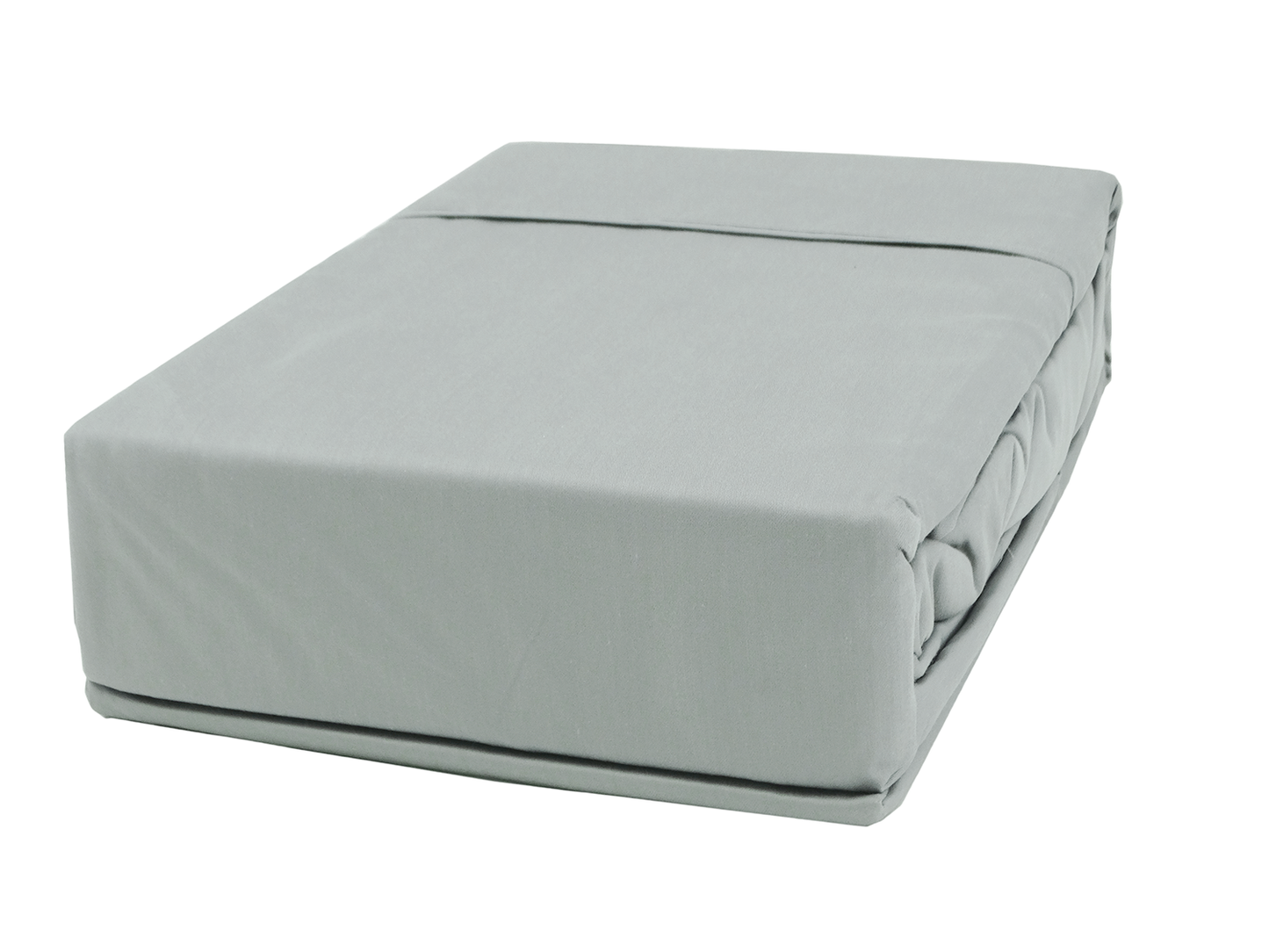 ESQ45968, Caspian Living, 4Pc Solid Sheet Set (Queen) Silver