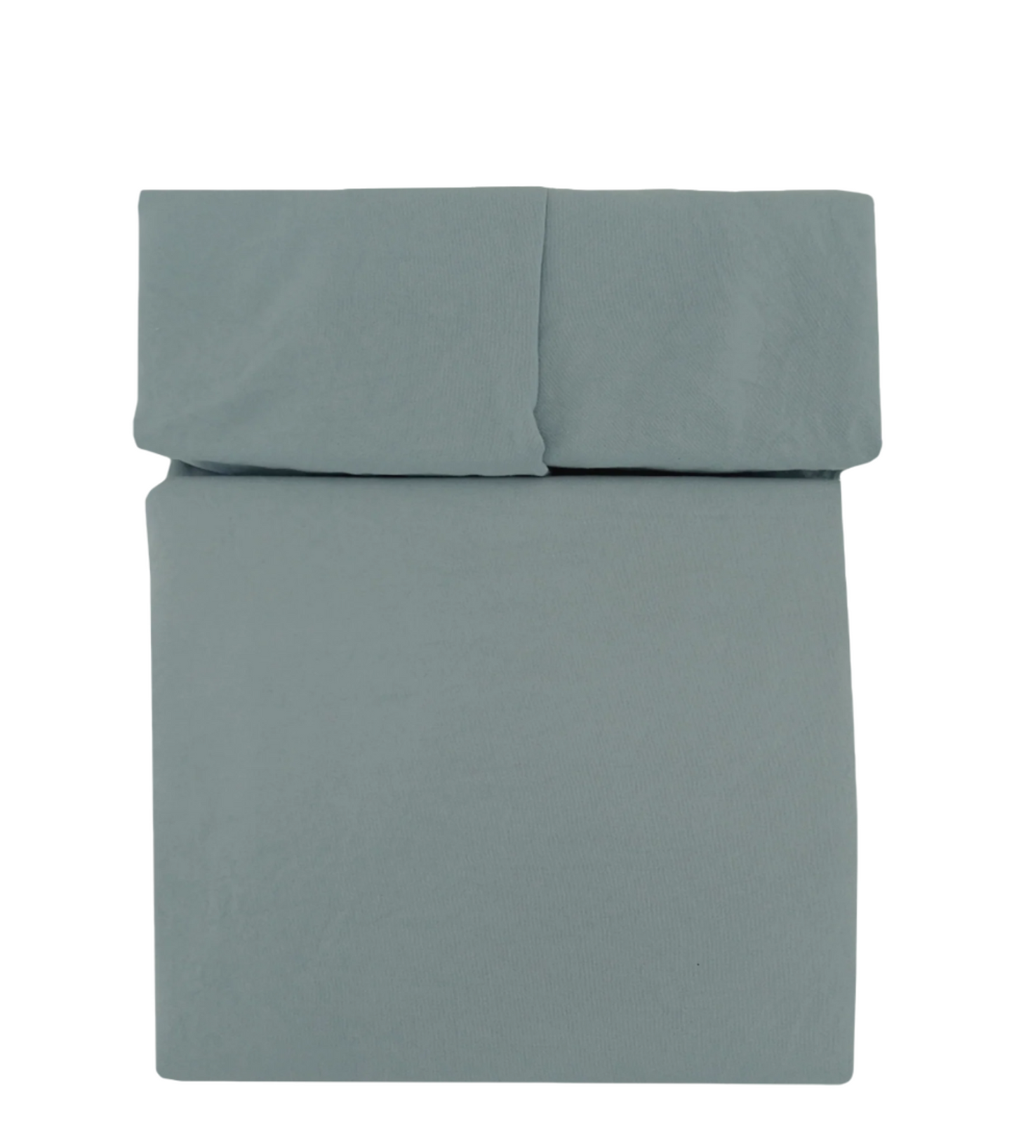 EST45910PA, Sono Bella - 4Pc Solid Twin Sheet Set - Chambray Blue