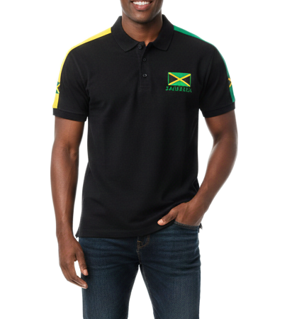 ME-27, Adult Jamaican Color Polo T-Shirt Assorted