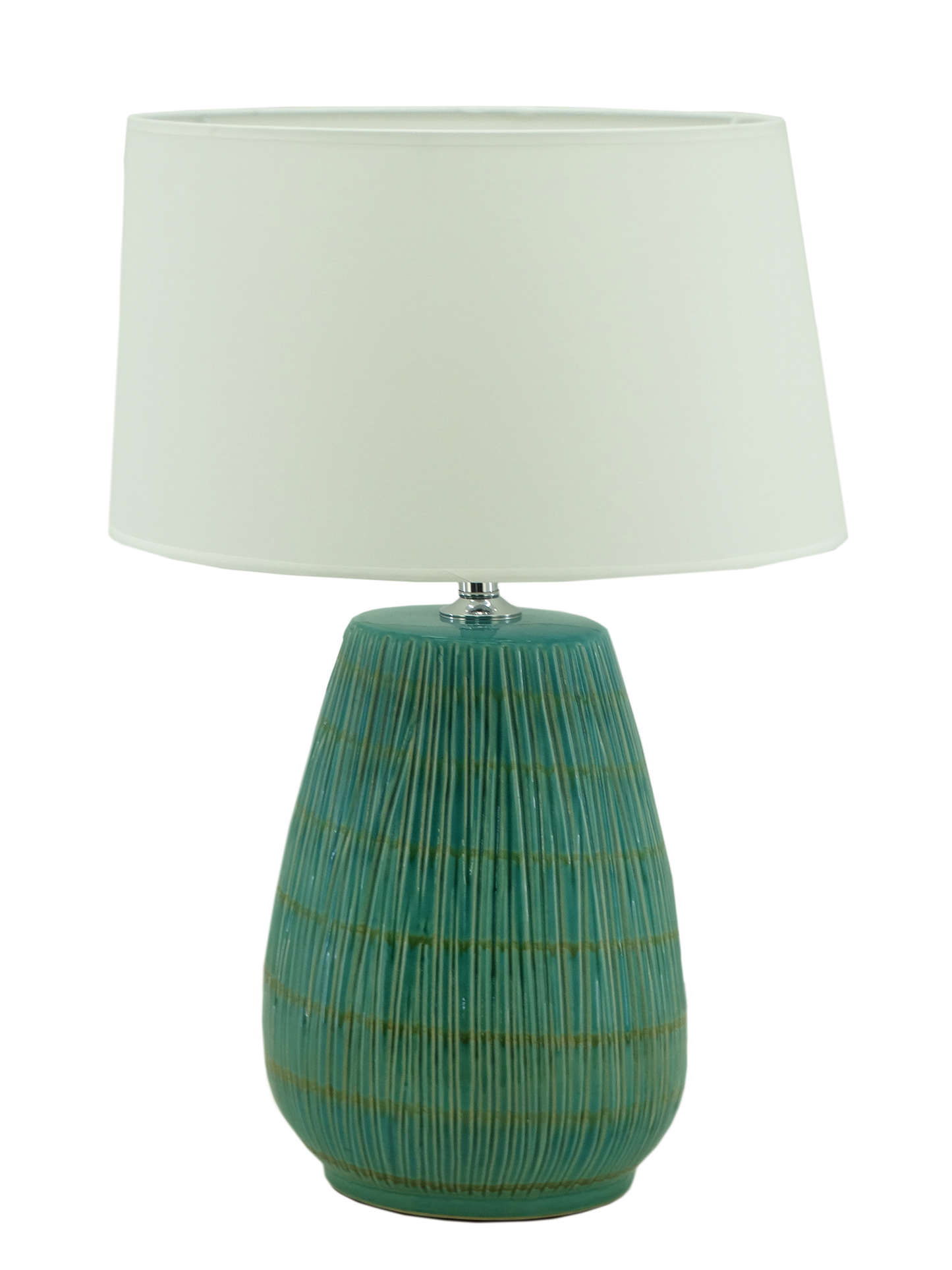 MK2463, Ceramic Table Lamp - 24" - Green