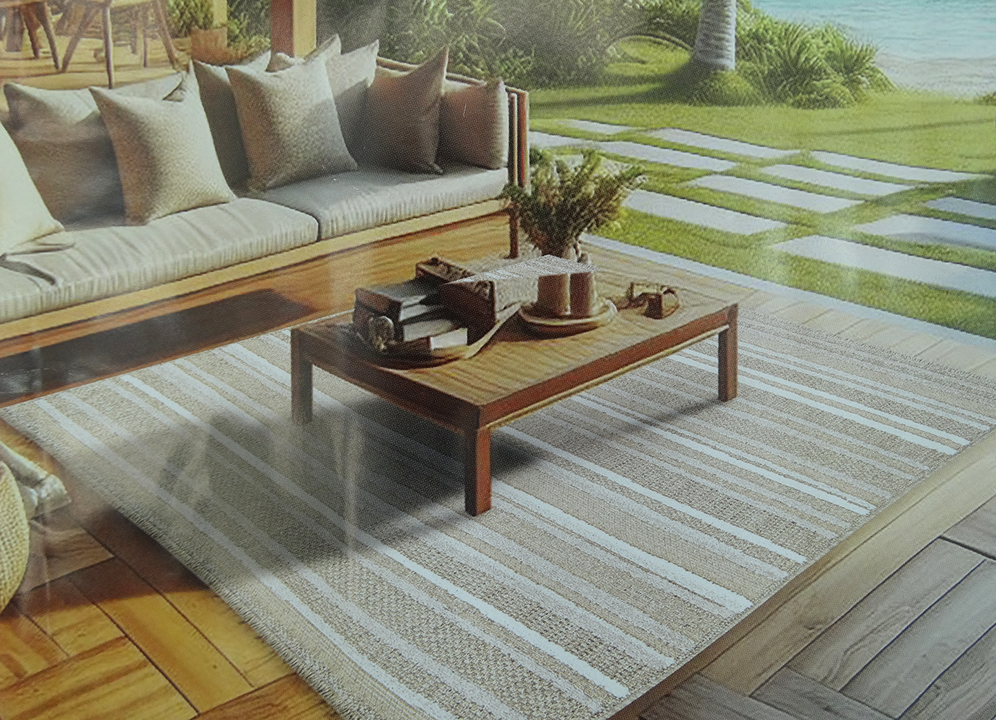 TRINIDAD140X200, Soho Carpets - Indoor & Outdoor Area Rug - 140cm x 200cm