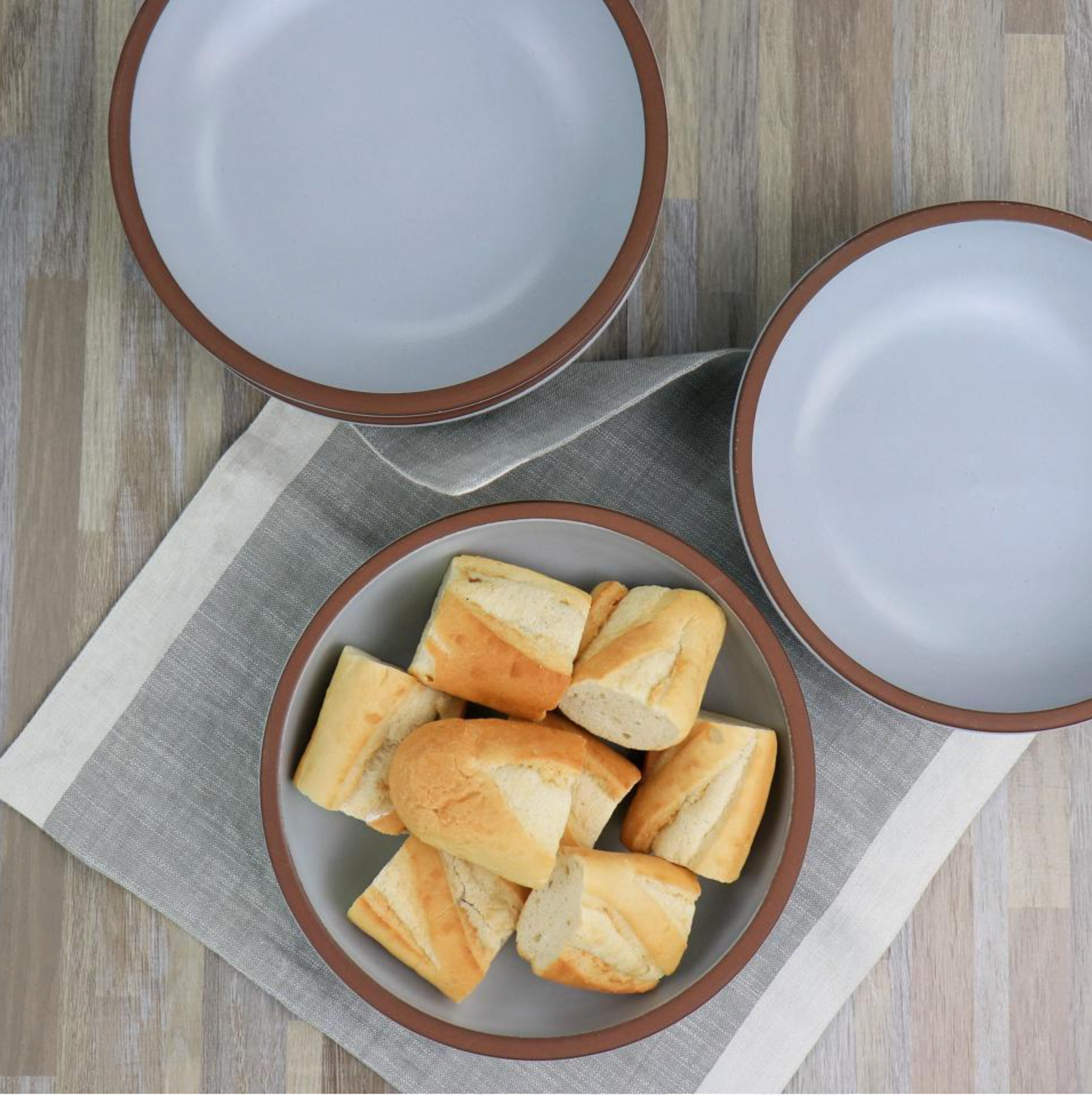 13401004, Gibson Elite - Dumont, Terracota Dinner Bowl