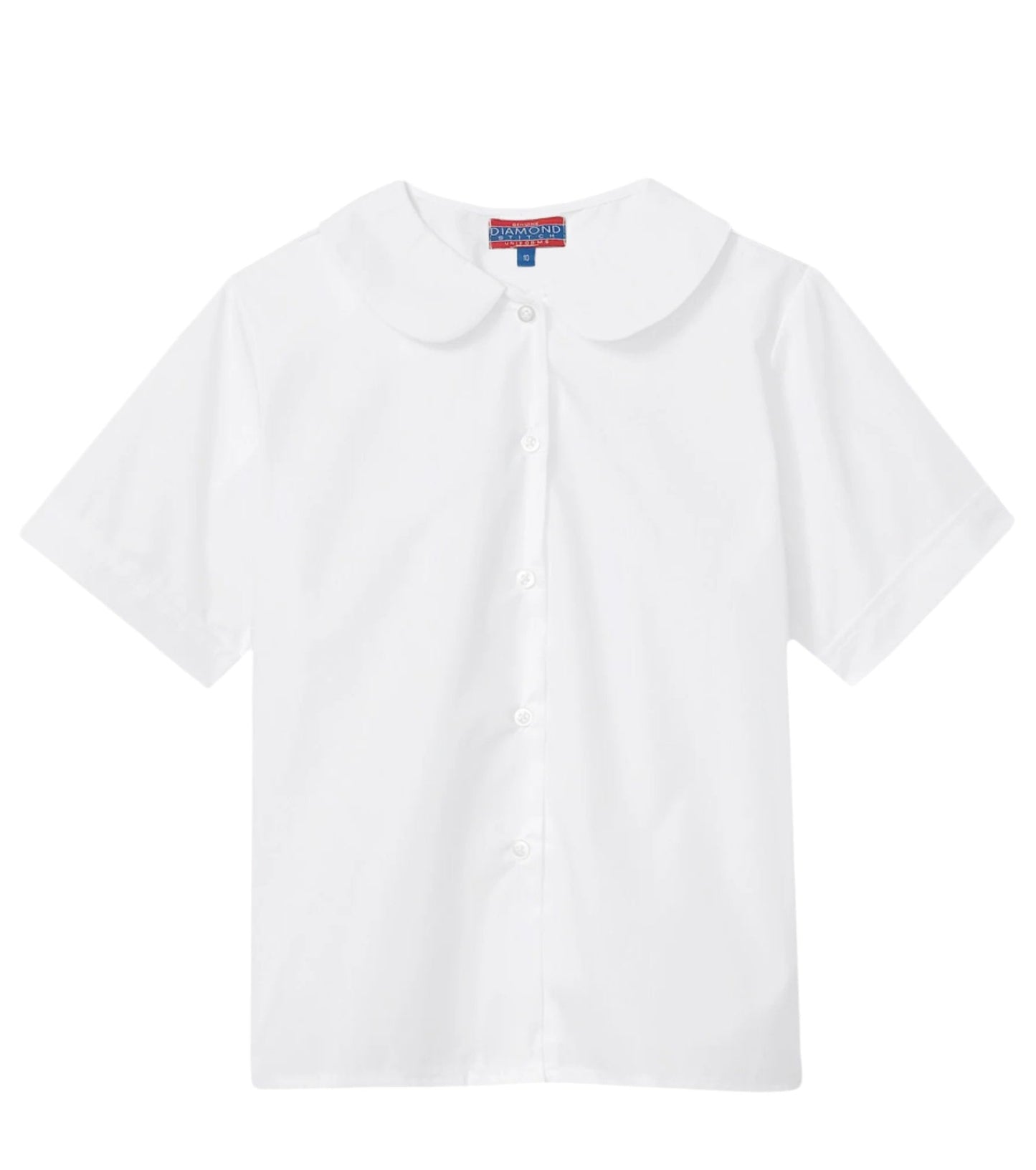 370-RN10, Peter Pan White Blouse