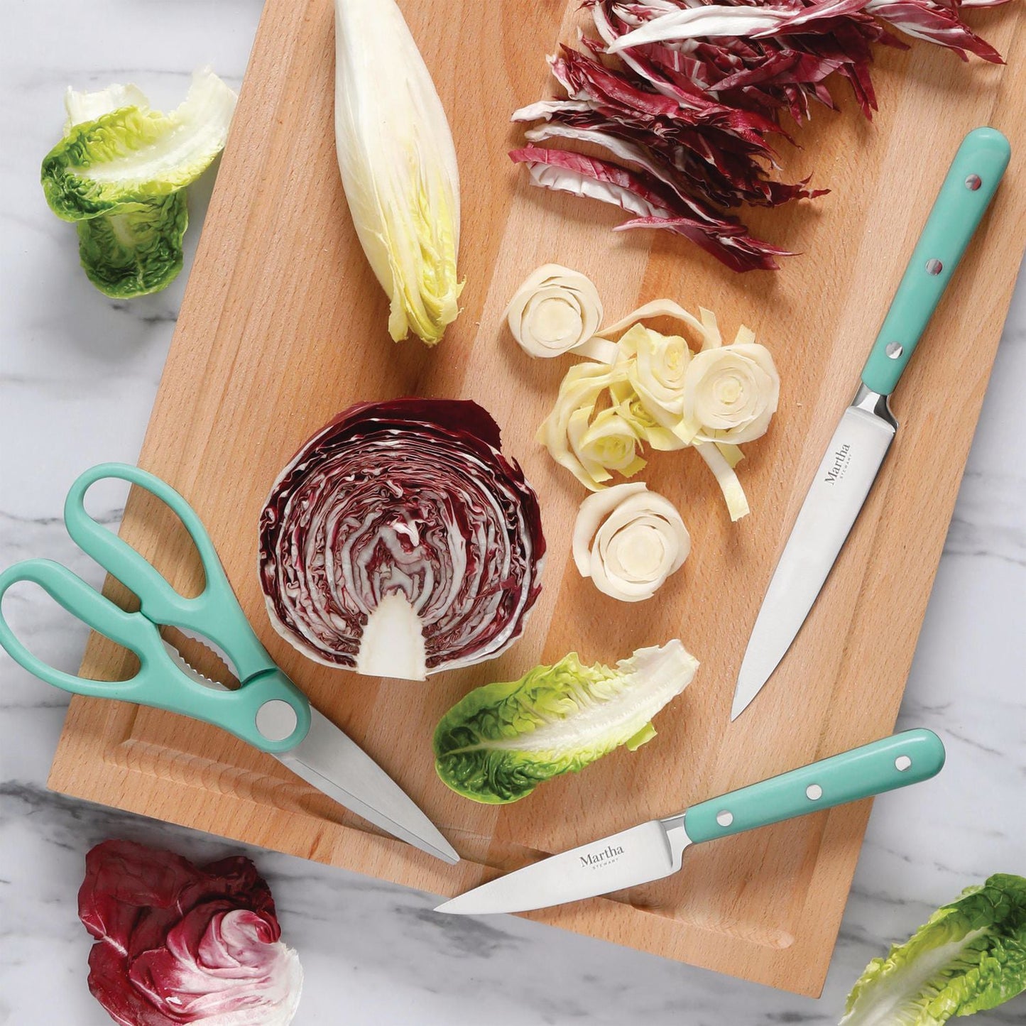 12906102, Martha Stewart, 2Pc Stainless Steel Cutlery Set
