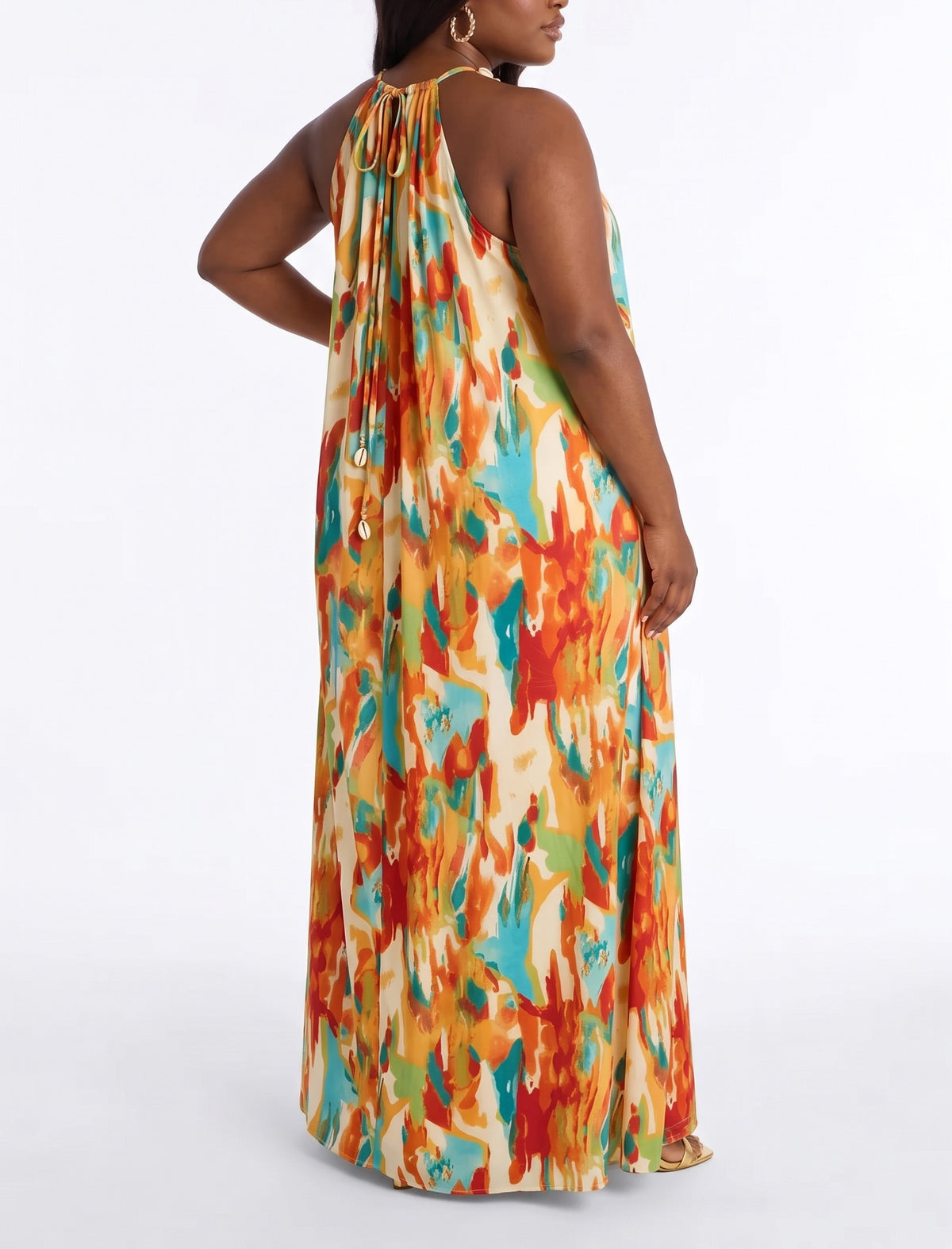 CS57795, Tropical Cascade Ladies Dress + Pants
