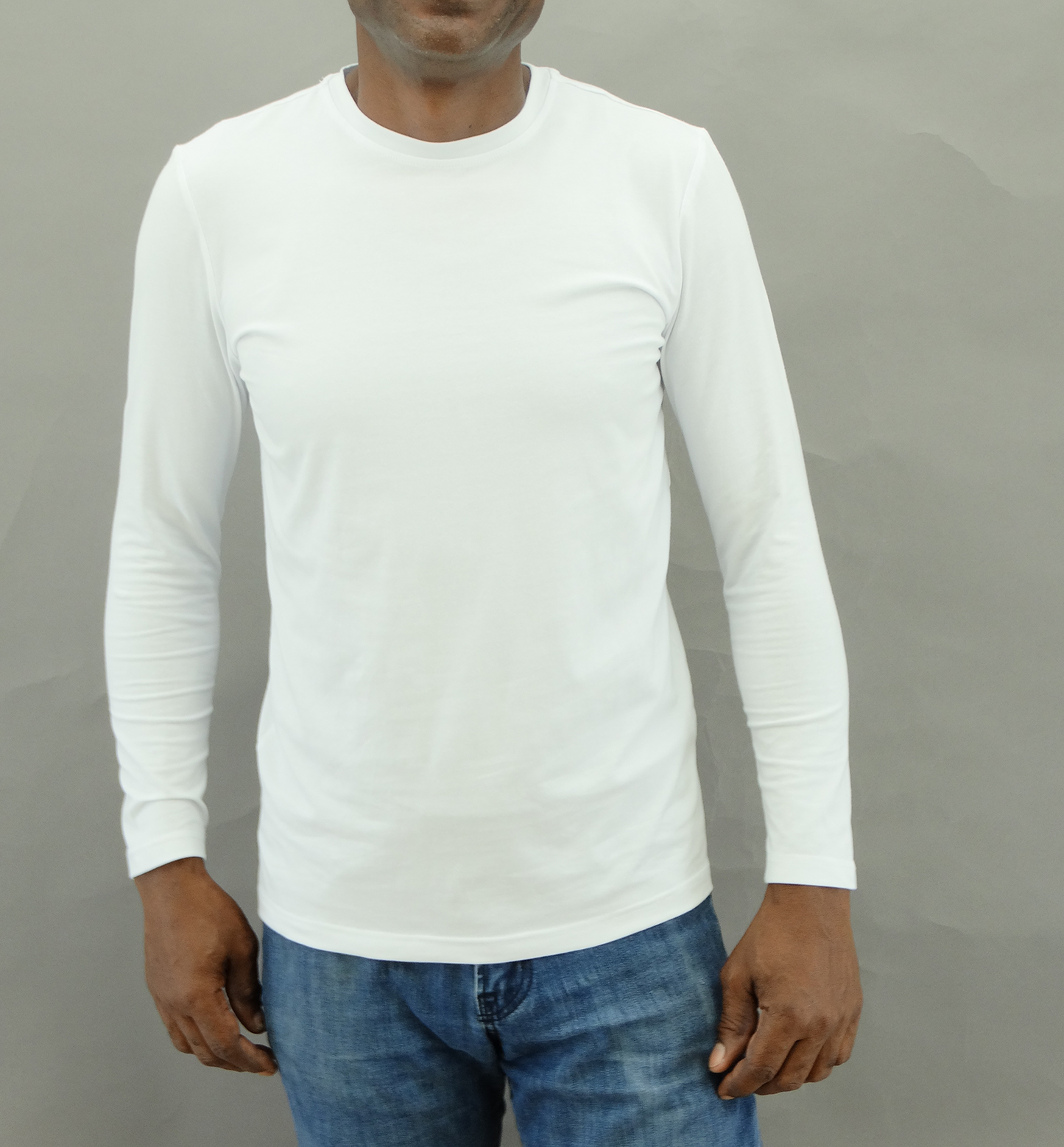 W14008LR, Basique - Men's Long Sleeve GHANZIE