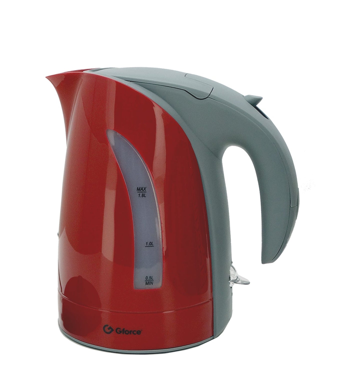 GFP10561118, G-Force Electric Kettle Red