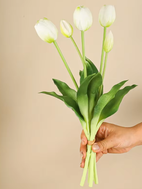 00412, Artificial Bunch of Tulips - 15.5" ( 39.5cm)