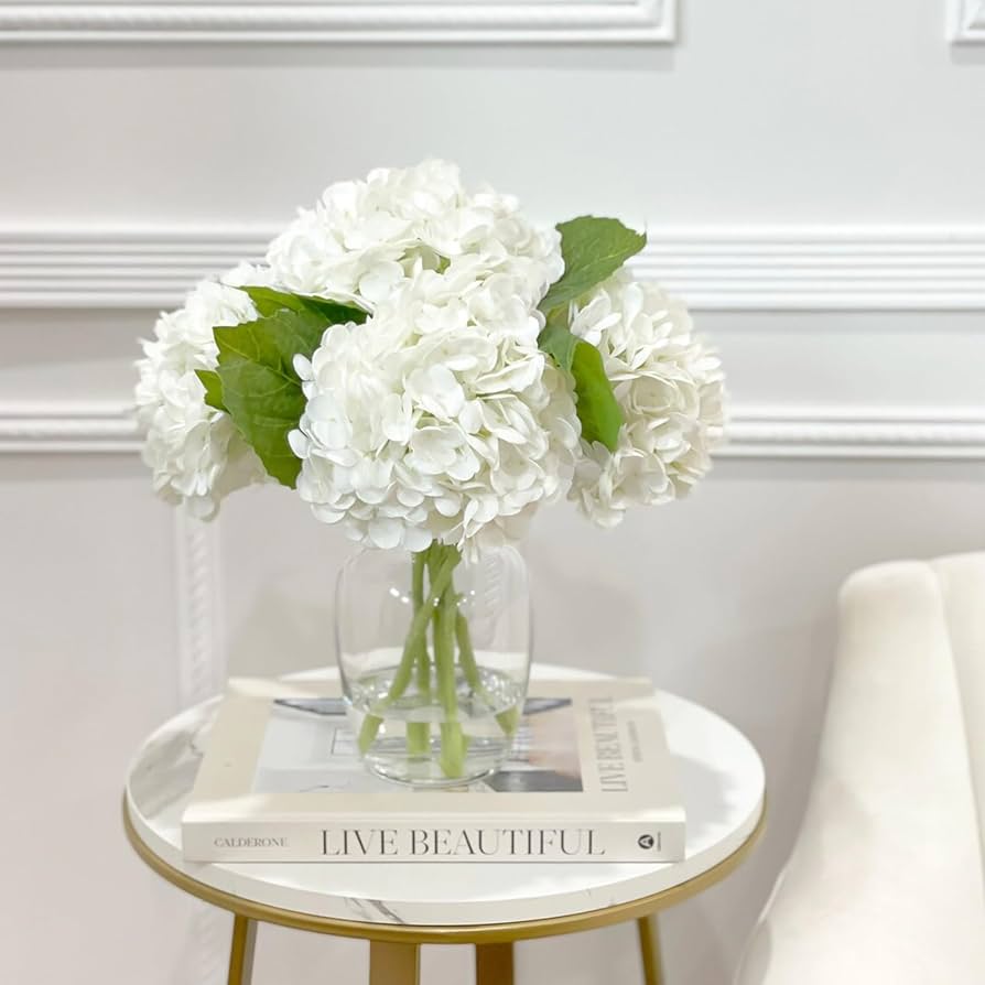 00414, 12" Artificial Hydrangea