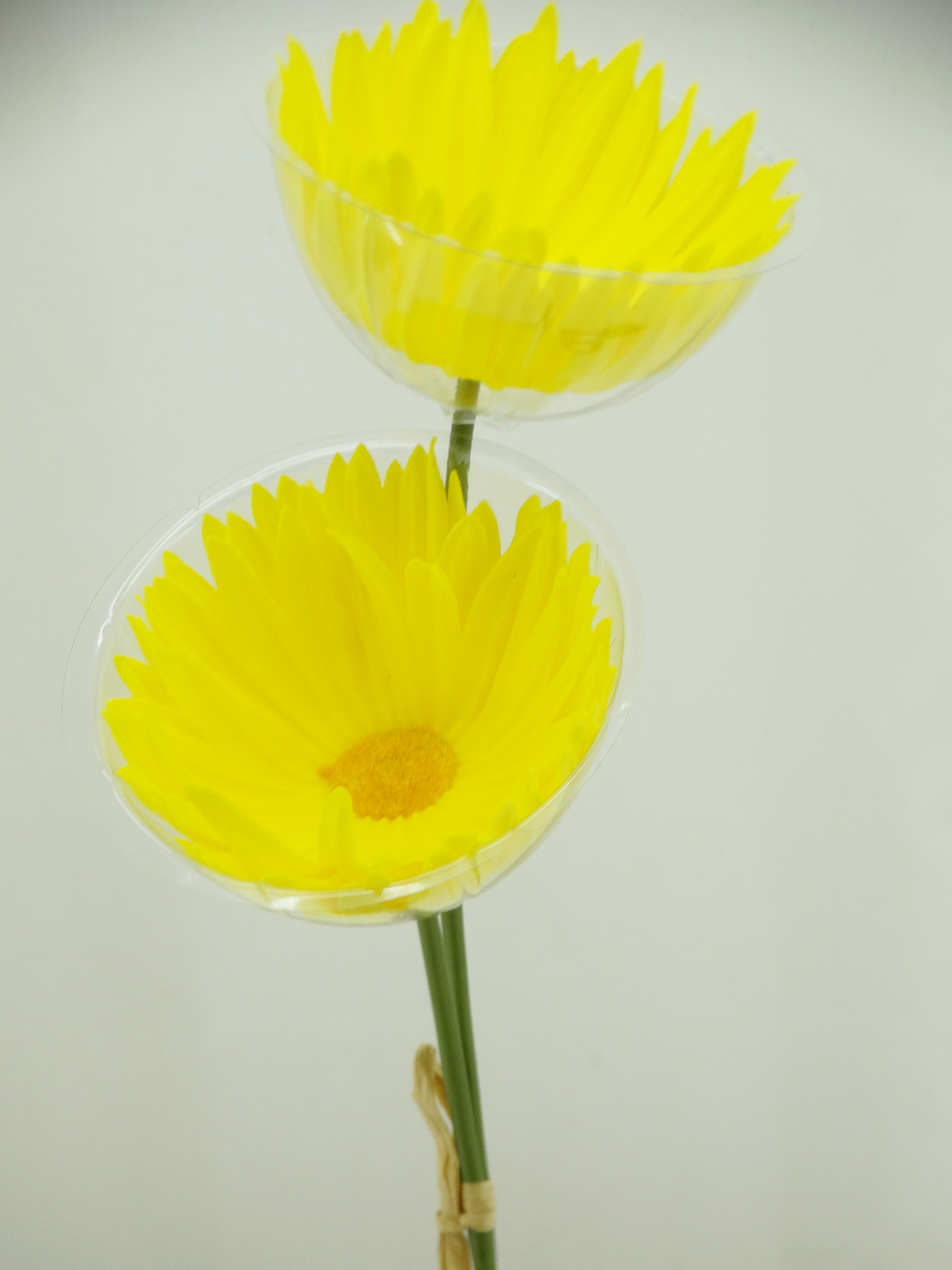00415, 2 Artificial Daises - 12" (30cm)