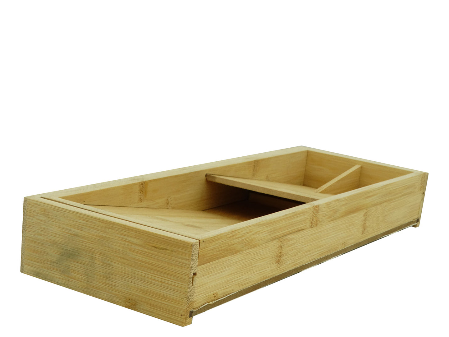15254, Kitchen Details - Bamboo Expandable Cutlery Tray