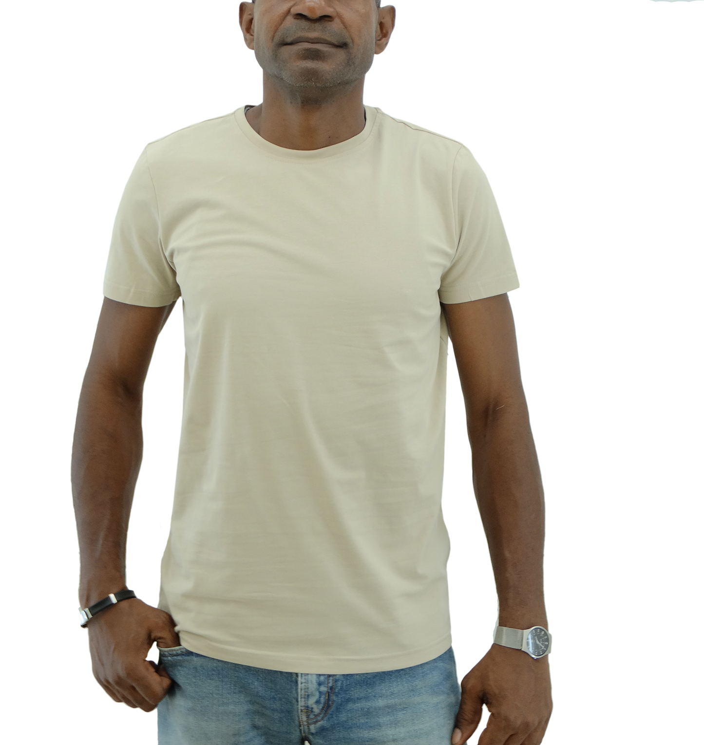 W14008SV, Basique - Men's Short Sleeve V-Neck Tee S-XXL