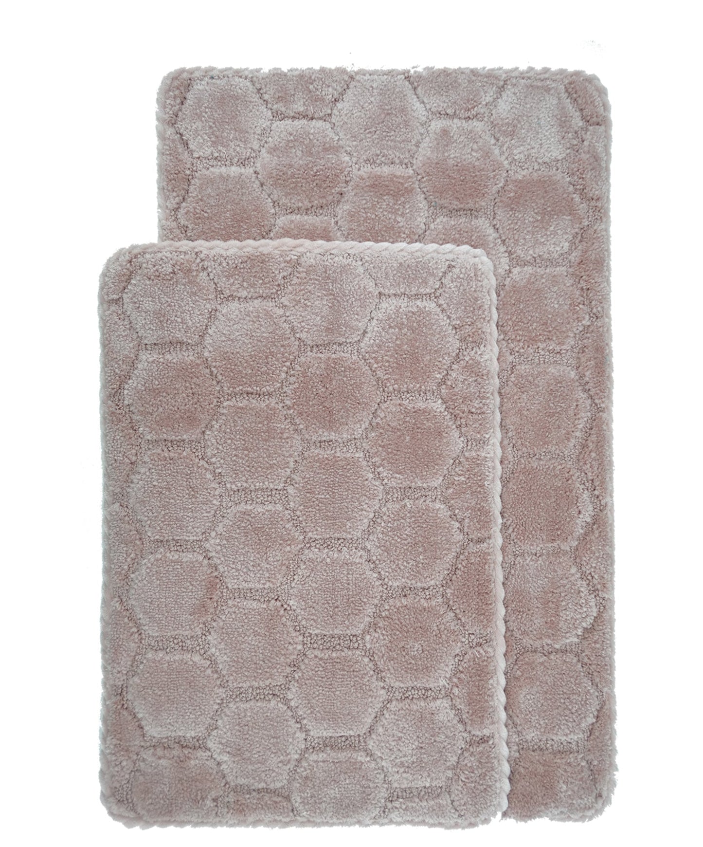 Lux Home,Volterra- 2pc Bath Rug Set (17*24/20*32 )
