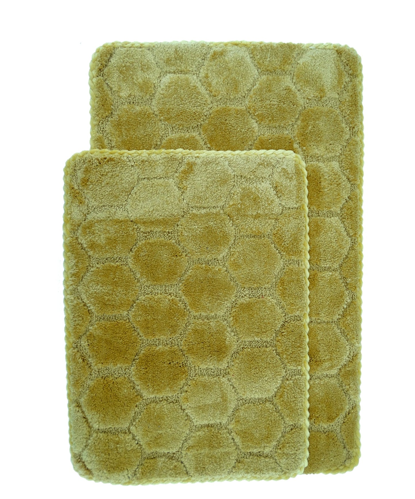 Lux Home,Volterra- 2pc Bath Rug Set (17*24/20*32 )