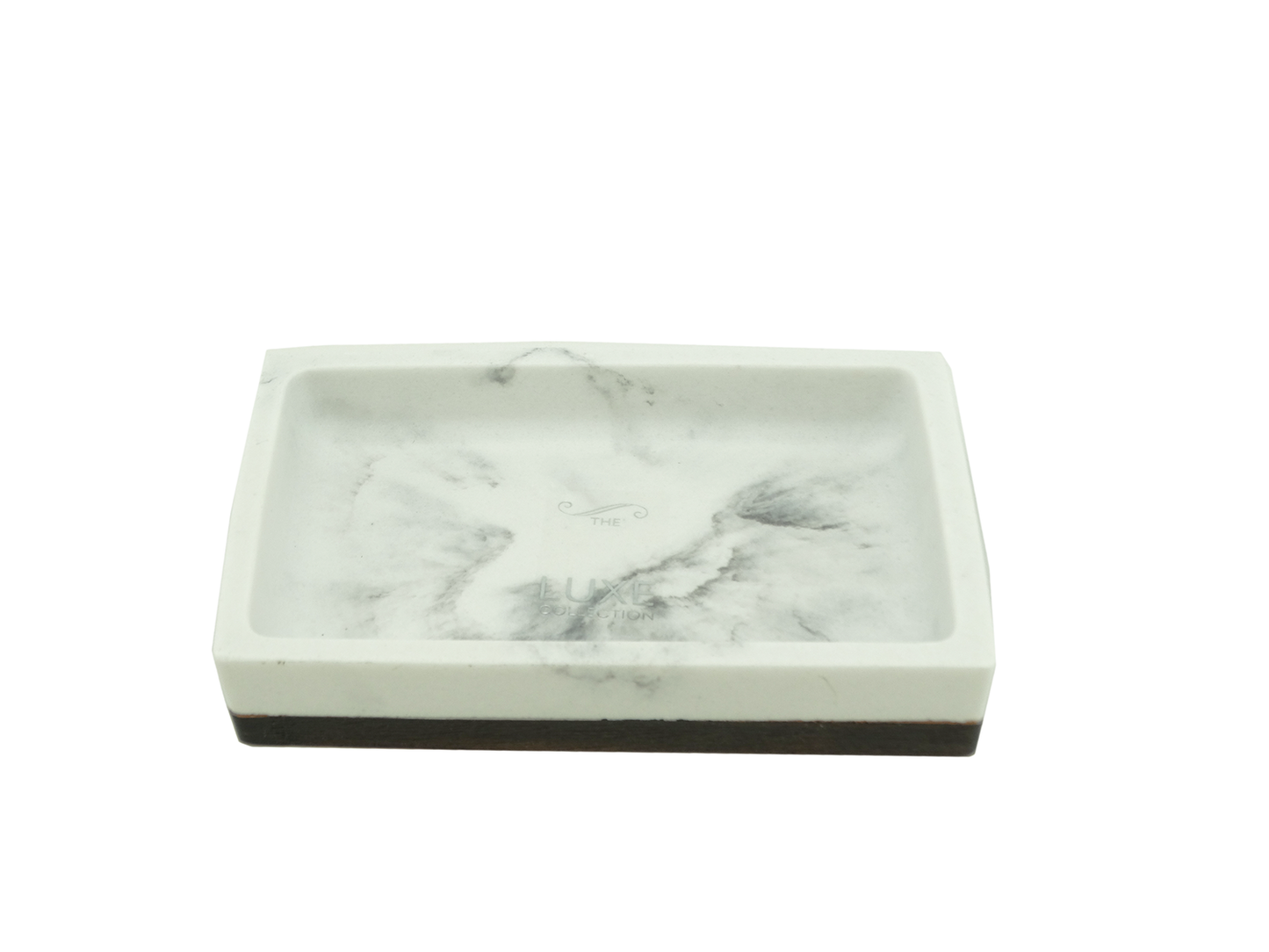 014235, Luxe Collection, Sereno- Soap Dish- White