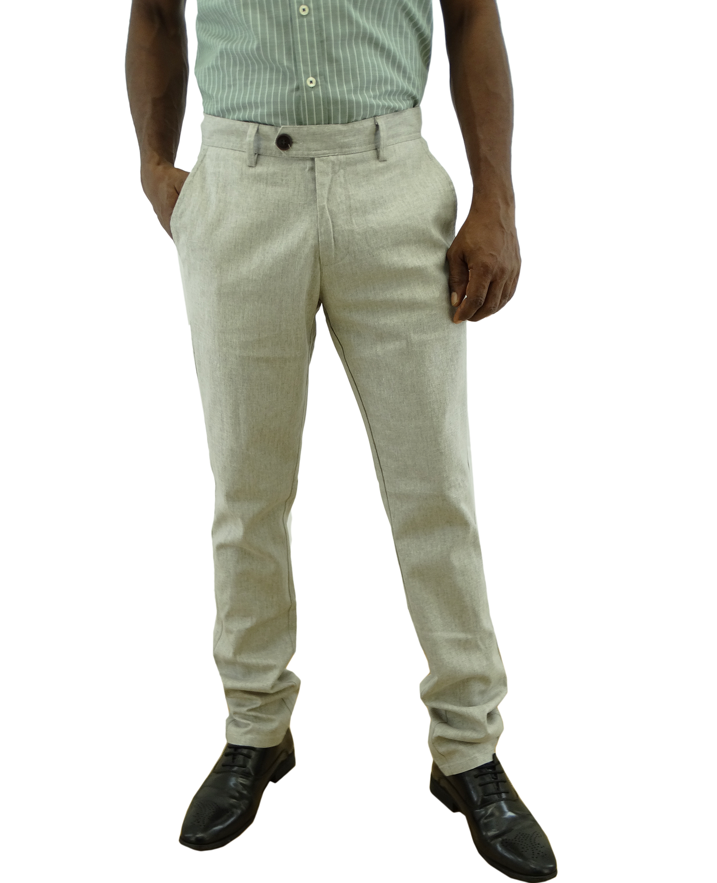 022M241134, Morelli - Men's Pants - Light Grey (30-38)