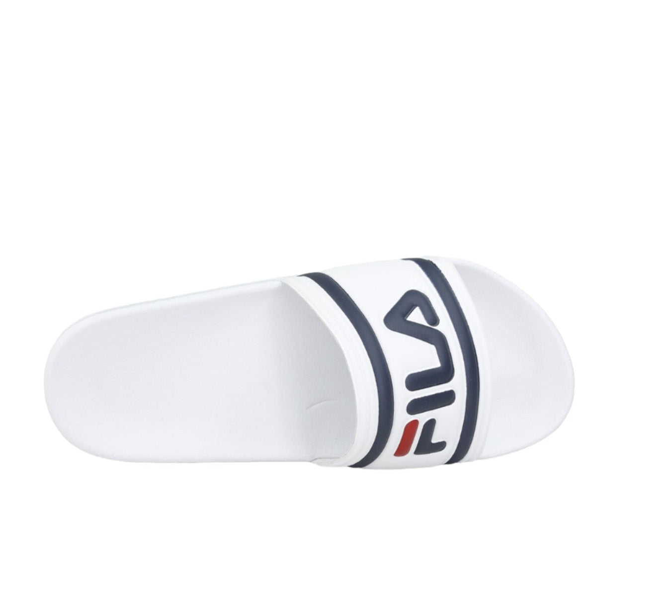 10109301FG, Fila, Morro Bay  Men Slippers - White