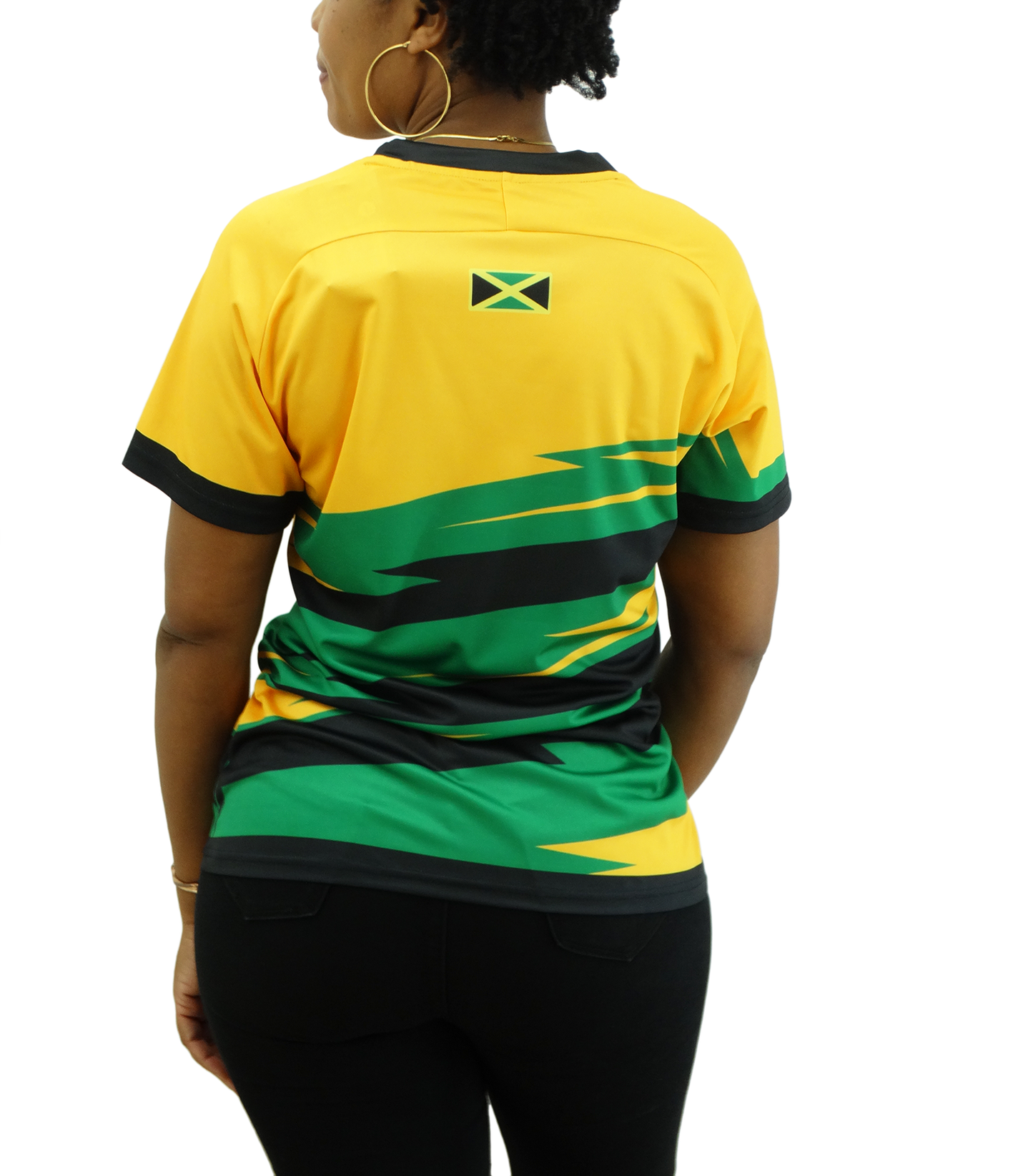 JER6FLGWMN, Ladies Flag Dry-Fit Jersey