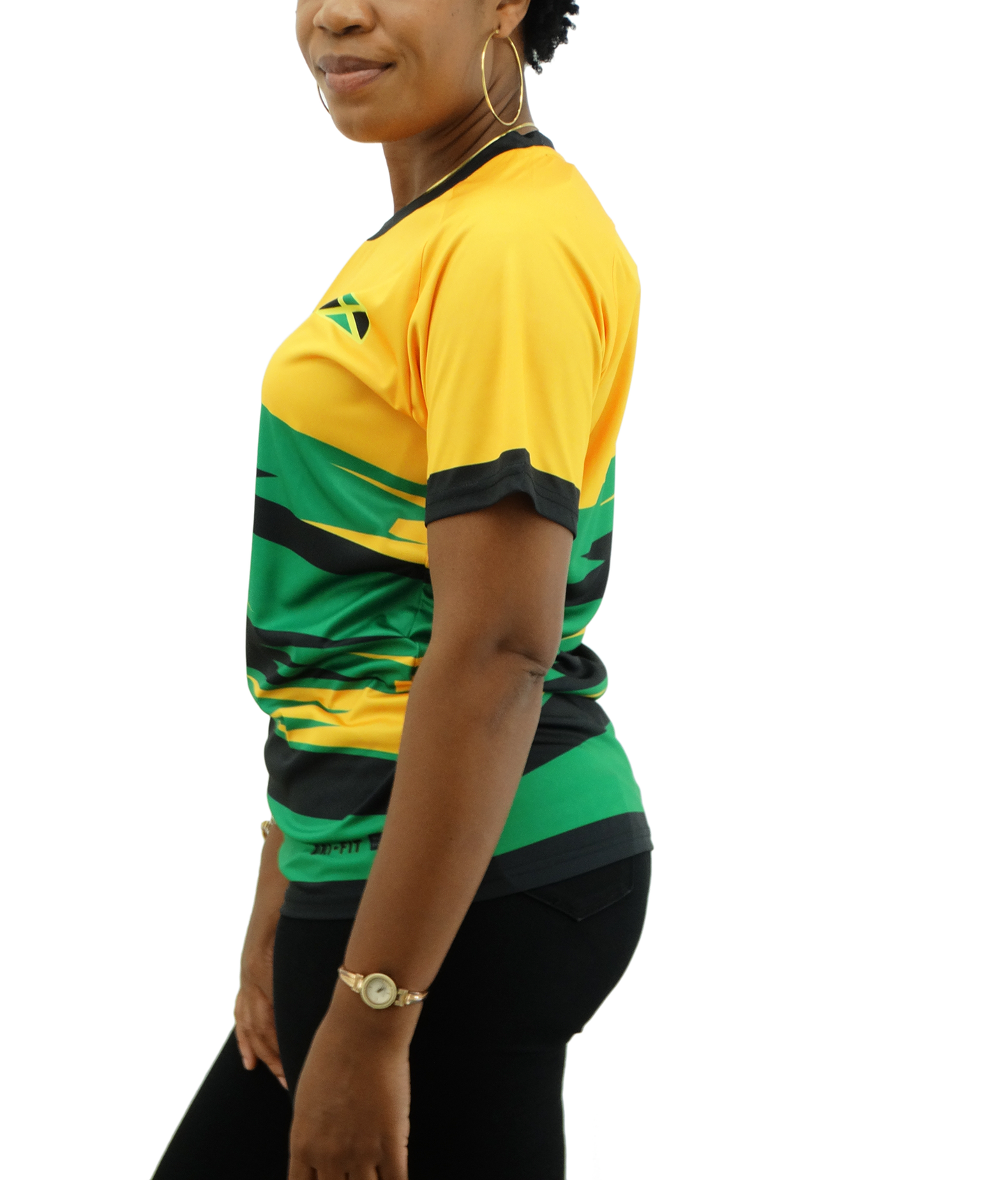 JER6FLGWMN, Ladies Flag Dry-Fit Jersey