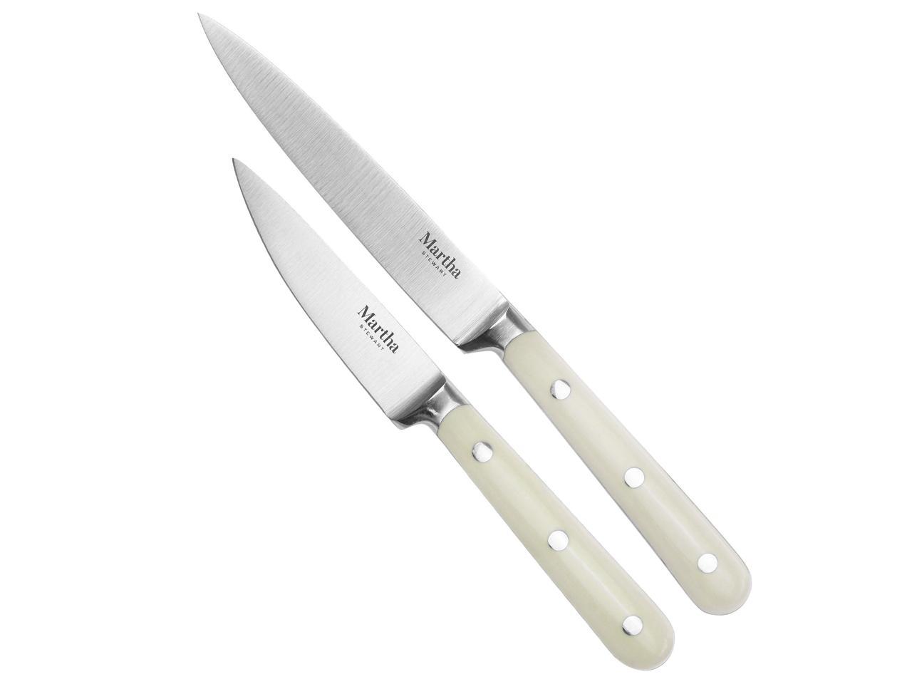 12906202, Martha Stewart, 2Pc Stainless Steel Cutlery Set