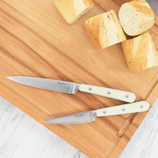 12906202, Martha Stewart, 2Pc Stainless Steel Cutlery Set