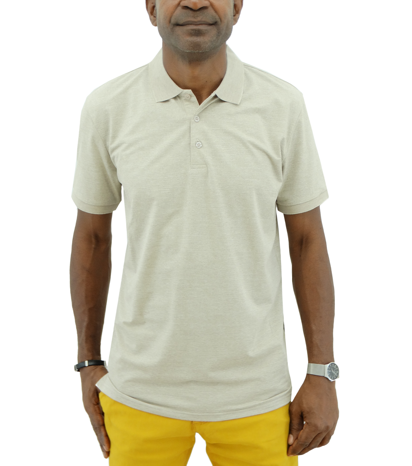 12P1050M3P, Oleg Cassini Men's  S/Sleeve Polo