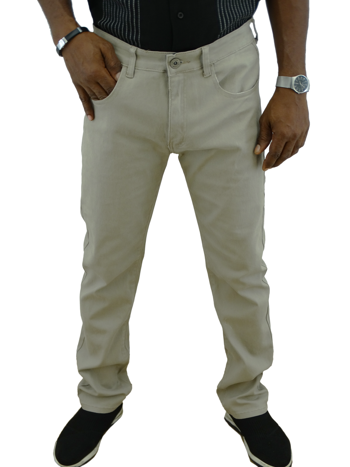 14C424, Oleg Cassini Men's Stretch Twill Pant 30-40