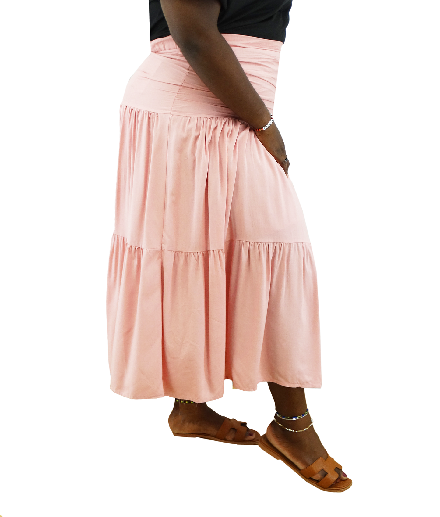 180732M, Da Moda Women's Plus Size Skirt- XL-3XL
