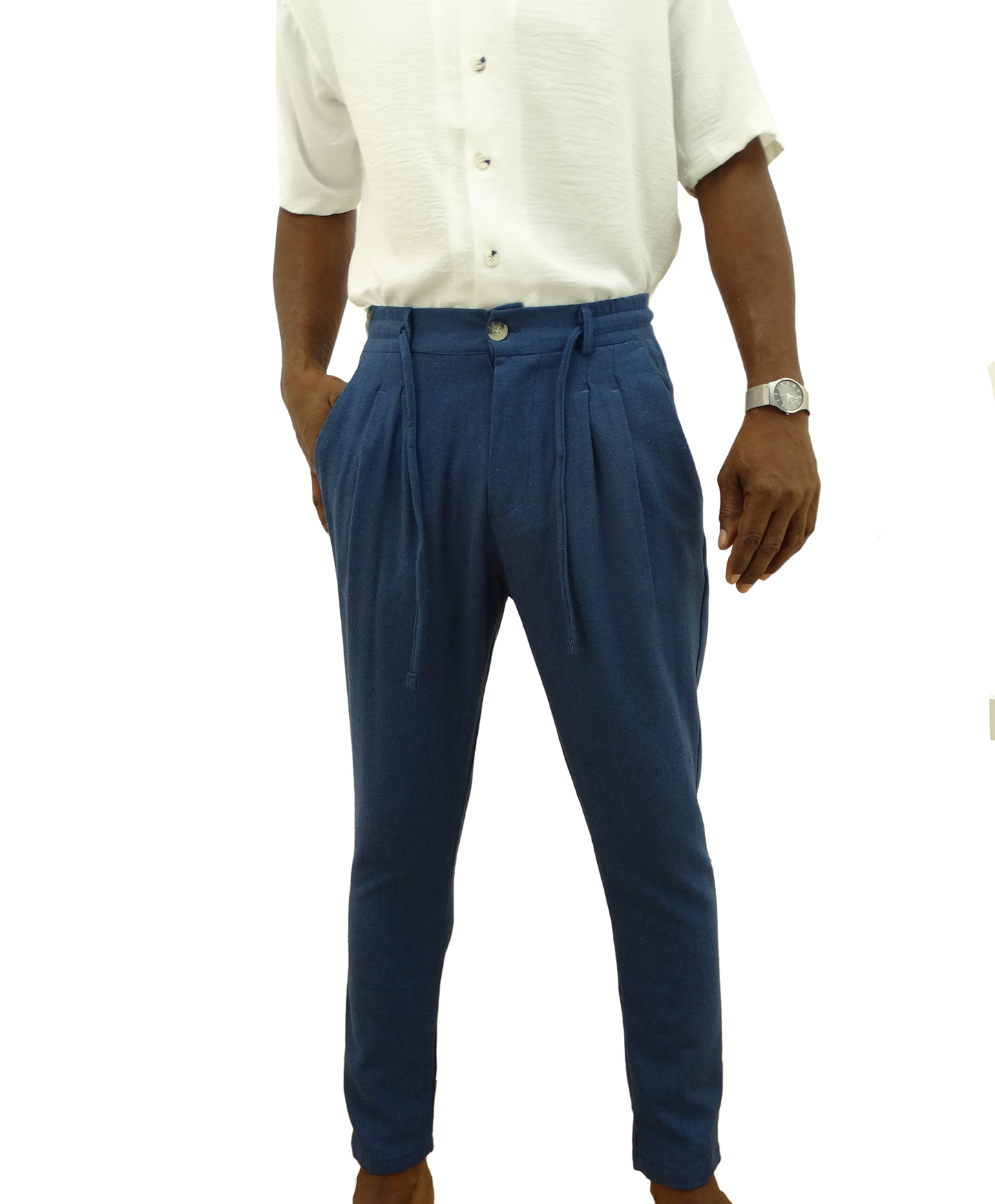 2274, Crash Up, Men's Linen-Look Dress Jogger Pants