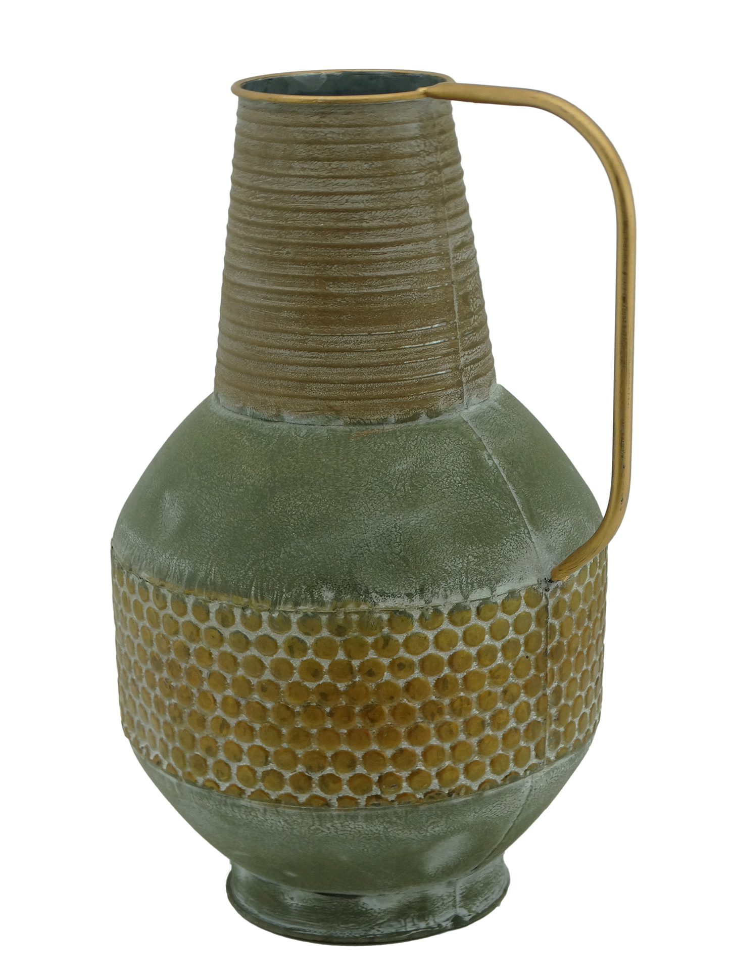23F1862, Metal Floor Vase - 16" (41CM)
