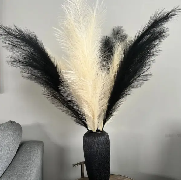 24202, 5ft Artificial Pampas Grass - Assorted