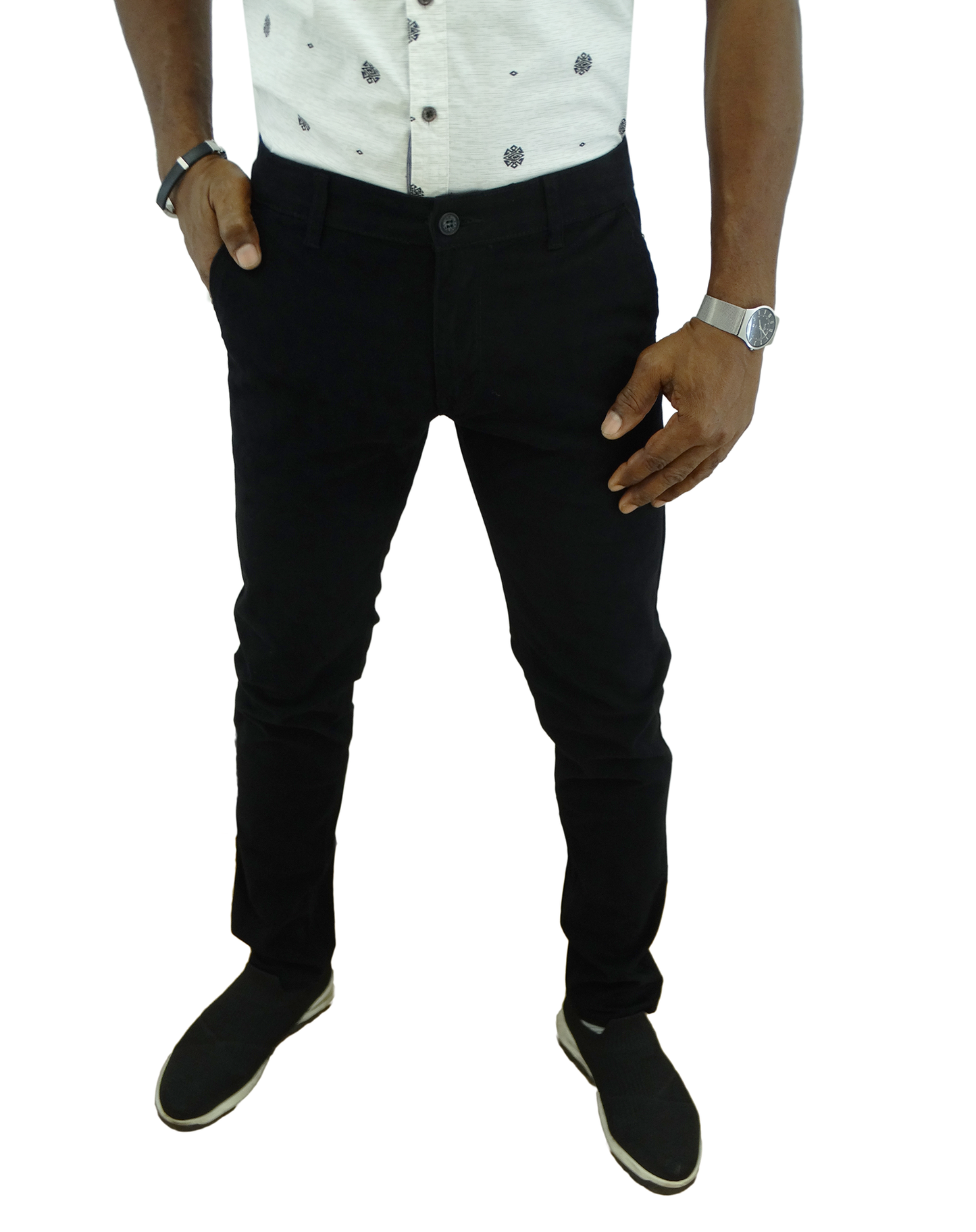 24G820, GSL - Men's Slim Fit Stretch Twill Chino Pants (30-40)