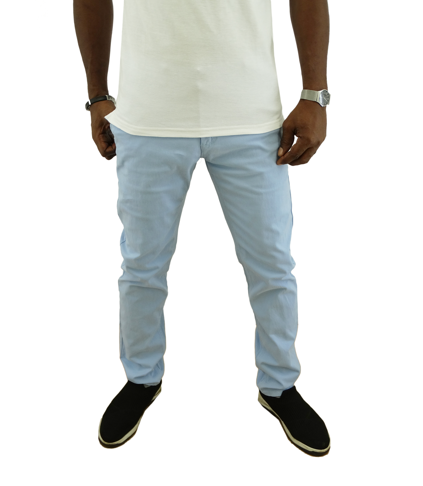 24G820, GSL - Men's Slim Fit Stretch Twill Chino Pants (30-40)